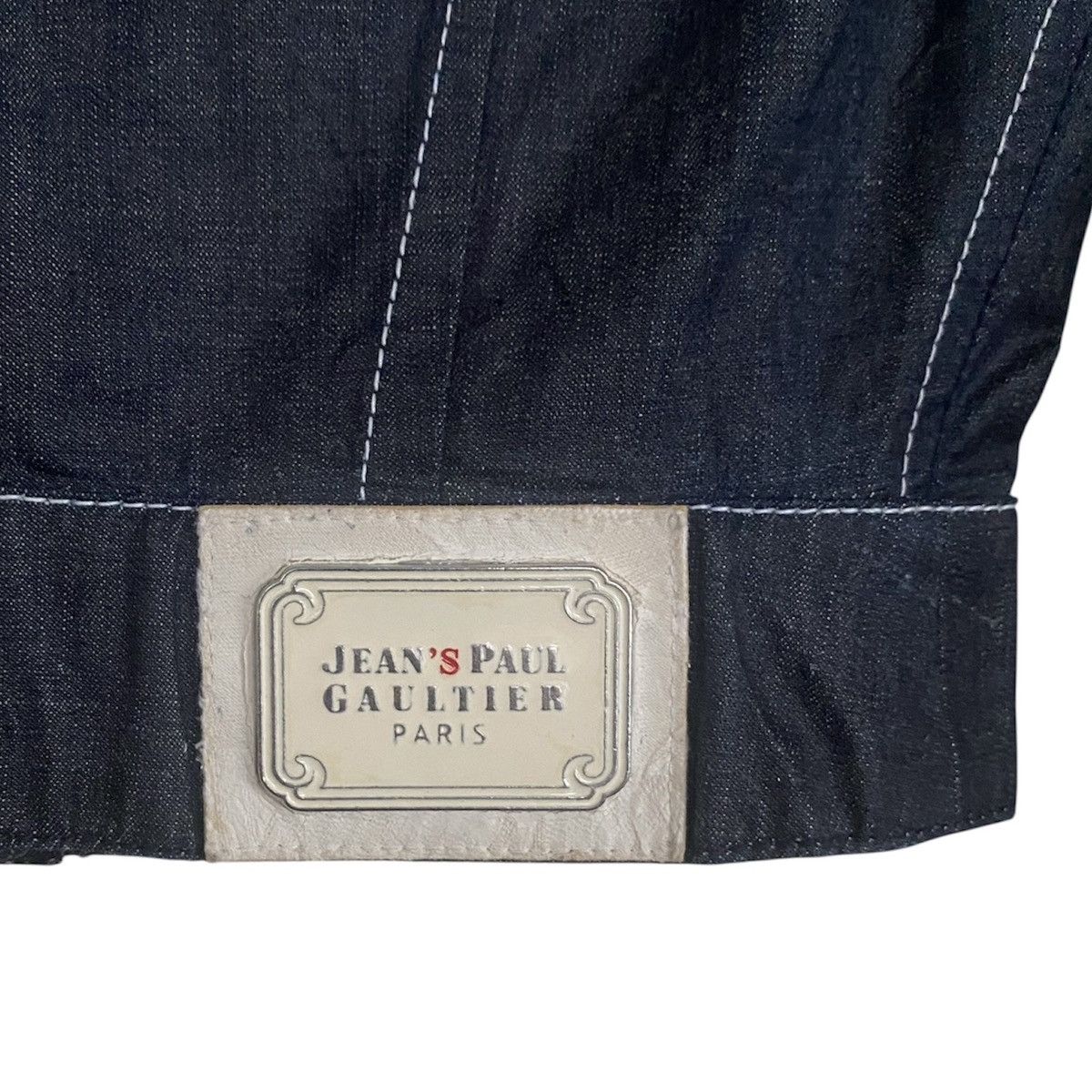 Jean Paul Gaultier Jean Paul Gaultier Crop Denim Jacket Size L / US 10 / IT 46 - 6 Thumbnail
