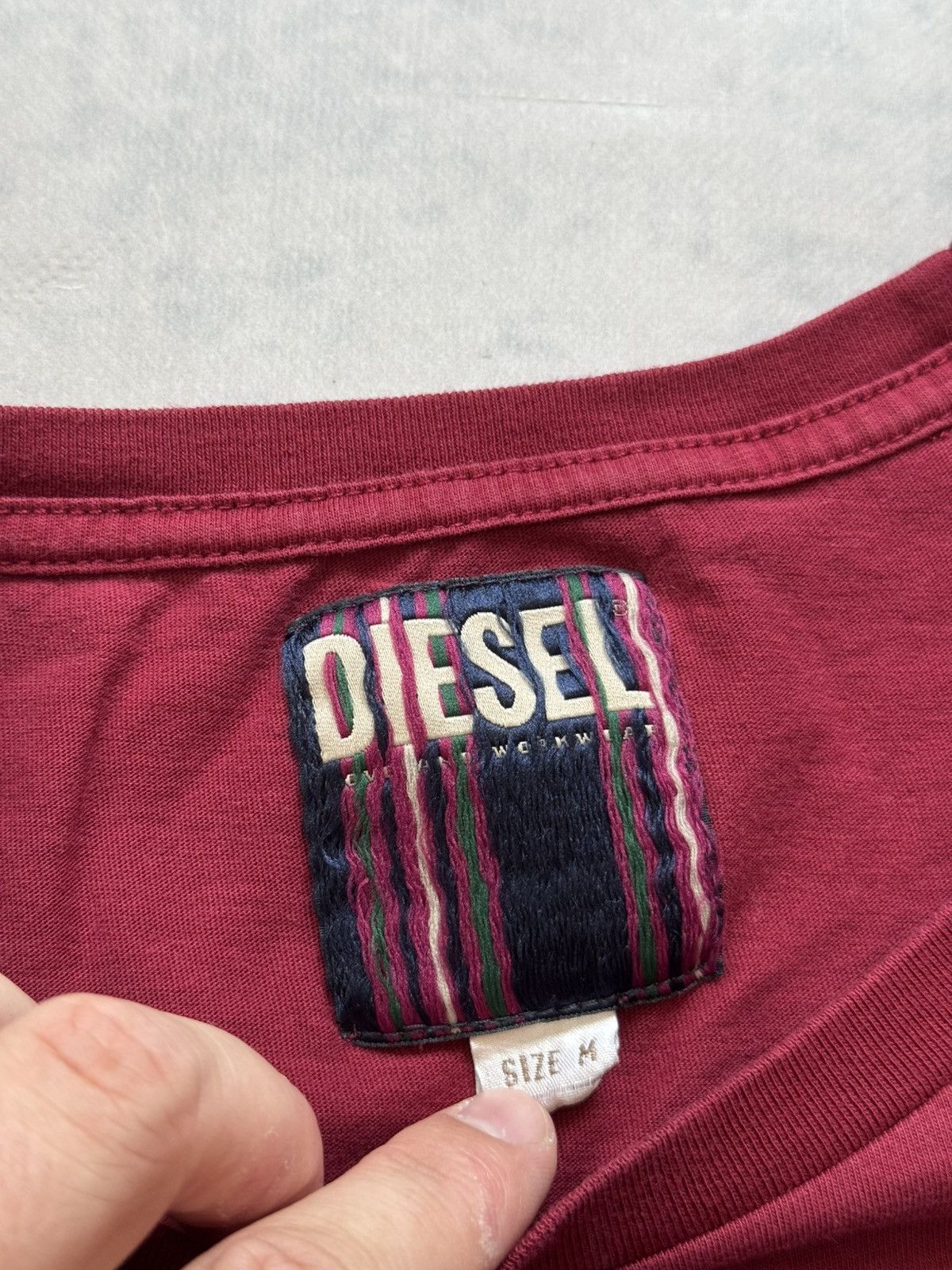 Diesel Diesel big logo awesome streetwear tee Size US M / EU 48-50 / 2 - 4 Thumbnail