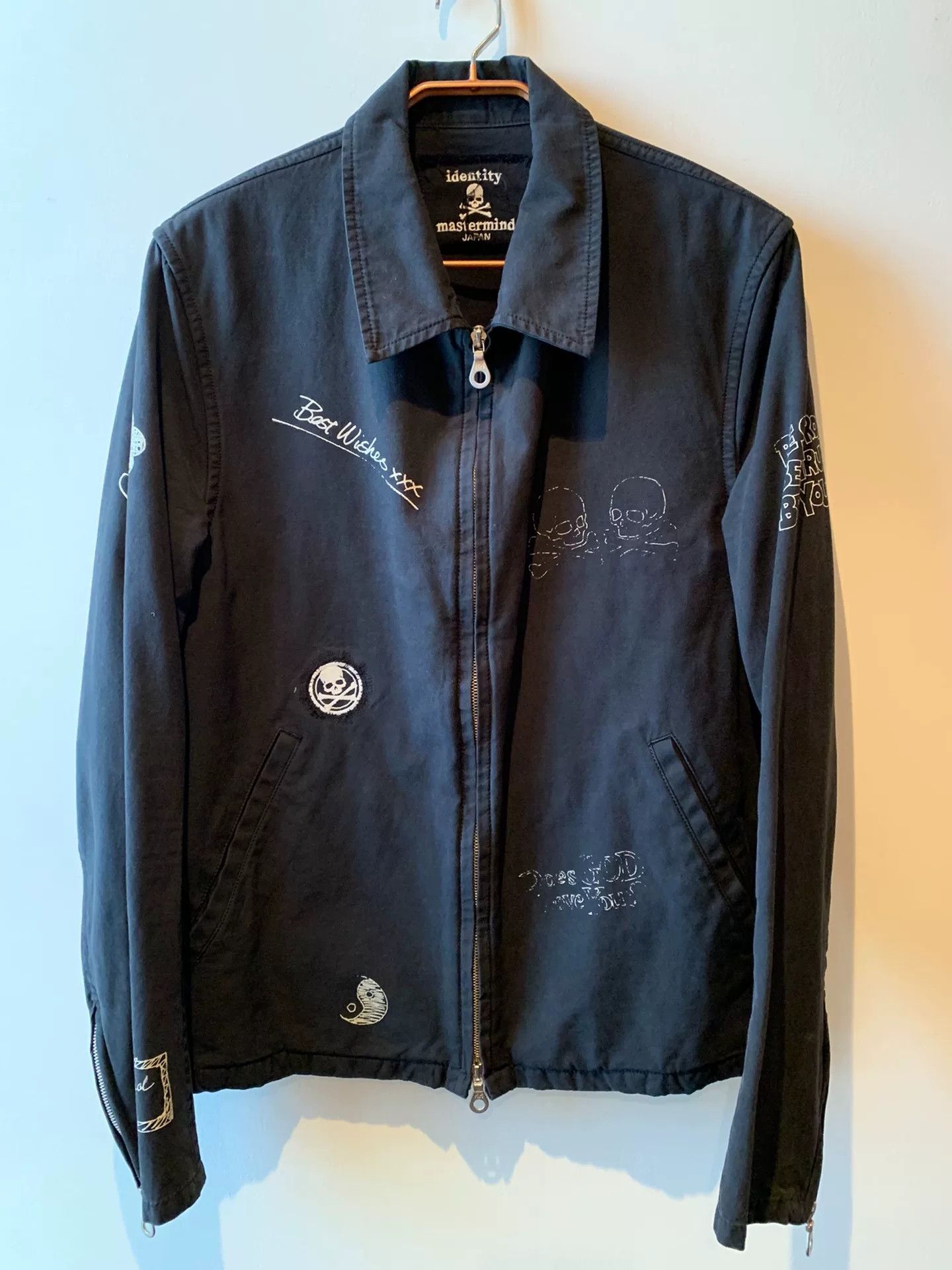 Mastermind Japan mastermind Japan Vintage Graffiti Coach Jacket Size US L / EU 52-54 / 3 - 1 Thumbnail