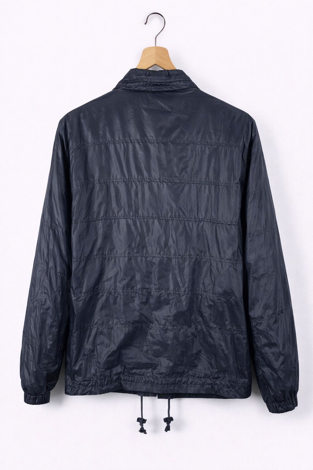 Japanese Brand Charles & 1/2 Lightweight Nylon Windbreaker Jacket Grey Size US M / EU 48-50 / 2 - 2 Thumbnail