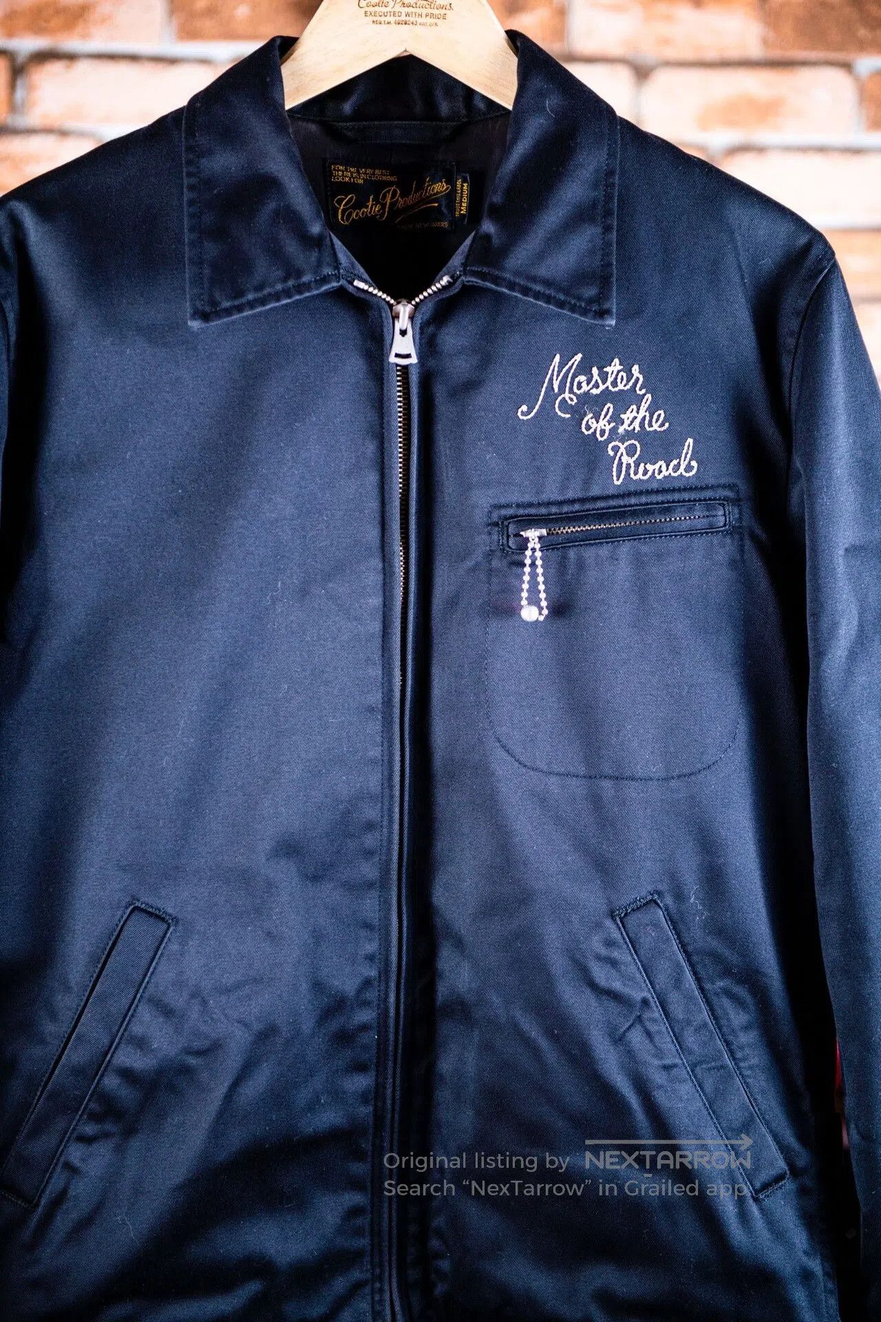 Japanese Brand Classic Black Embroidered Cootie Jacket. Size US M / EU 48-50 / 2 - 2 Thumbnail