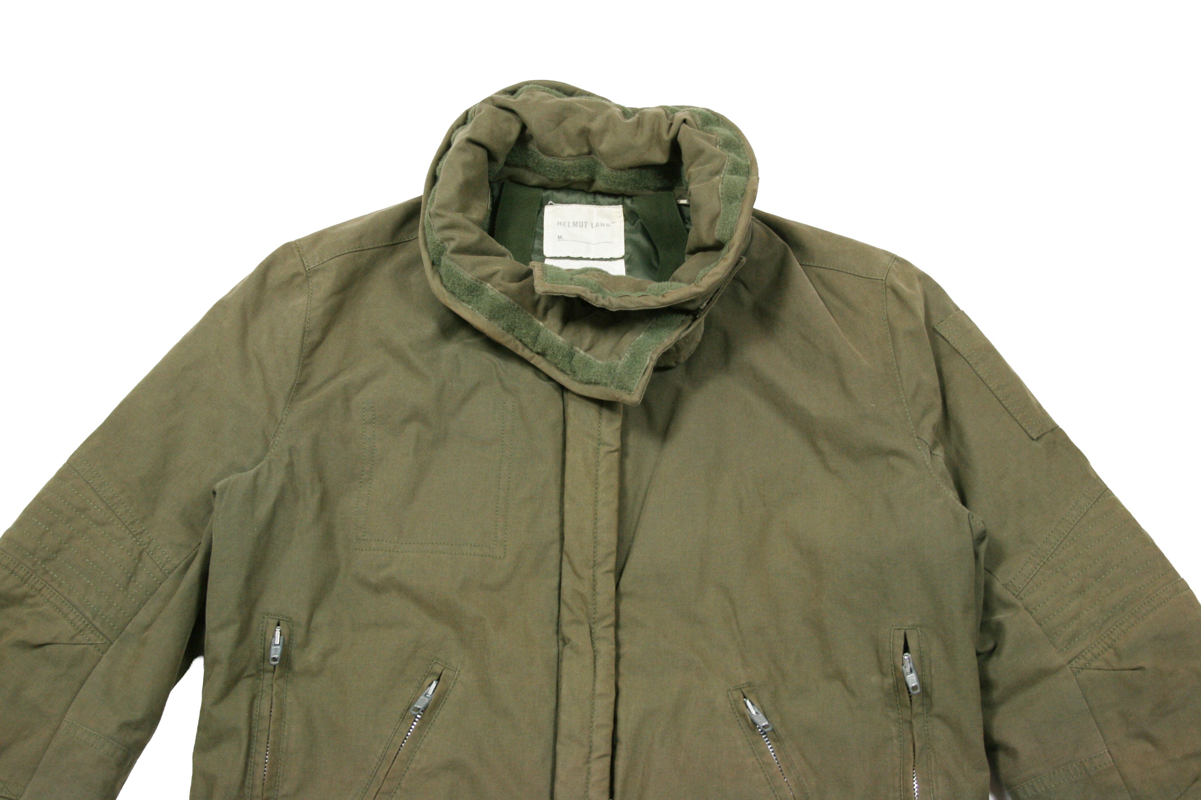 Helmut Lang AW99 Astro Biker Bondage Military Iconic Jacket Archive Size M / US 6-8 / IT 42-44 - 4 Thumbnail