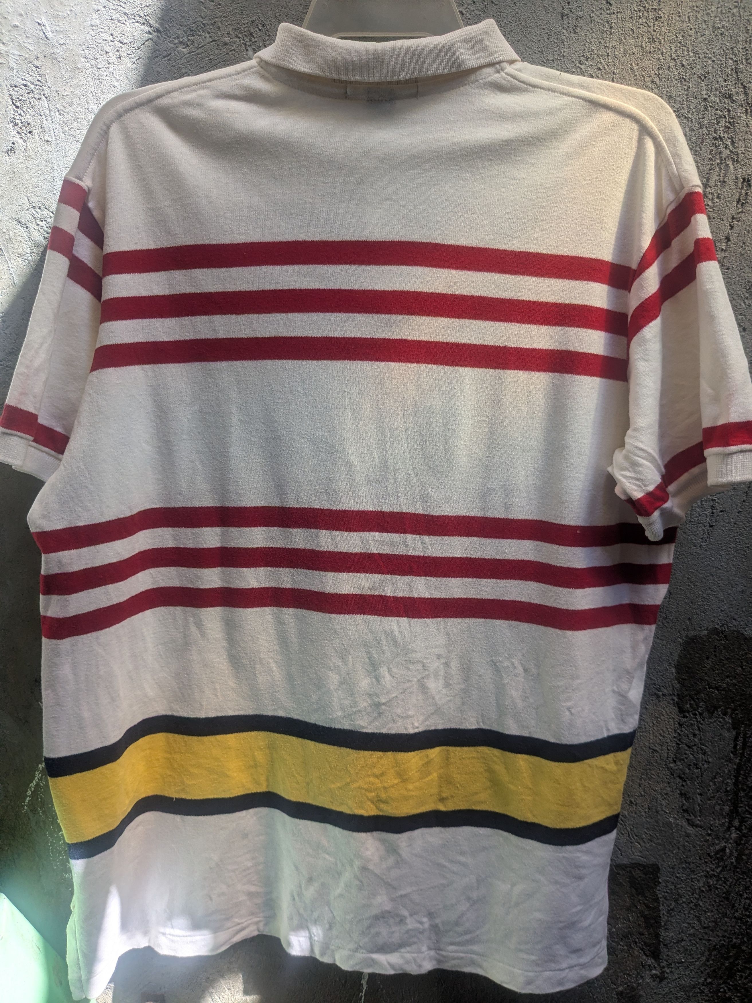 Polo Ralph Lauren polo Ralph Lauren 90's polo shirt multicolor made in usal Size US XL / EU 56 / 4 - 9 Thumbnail