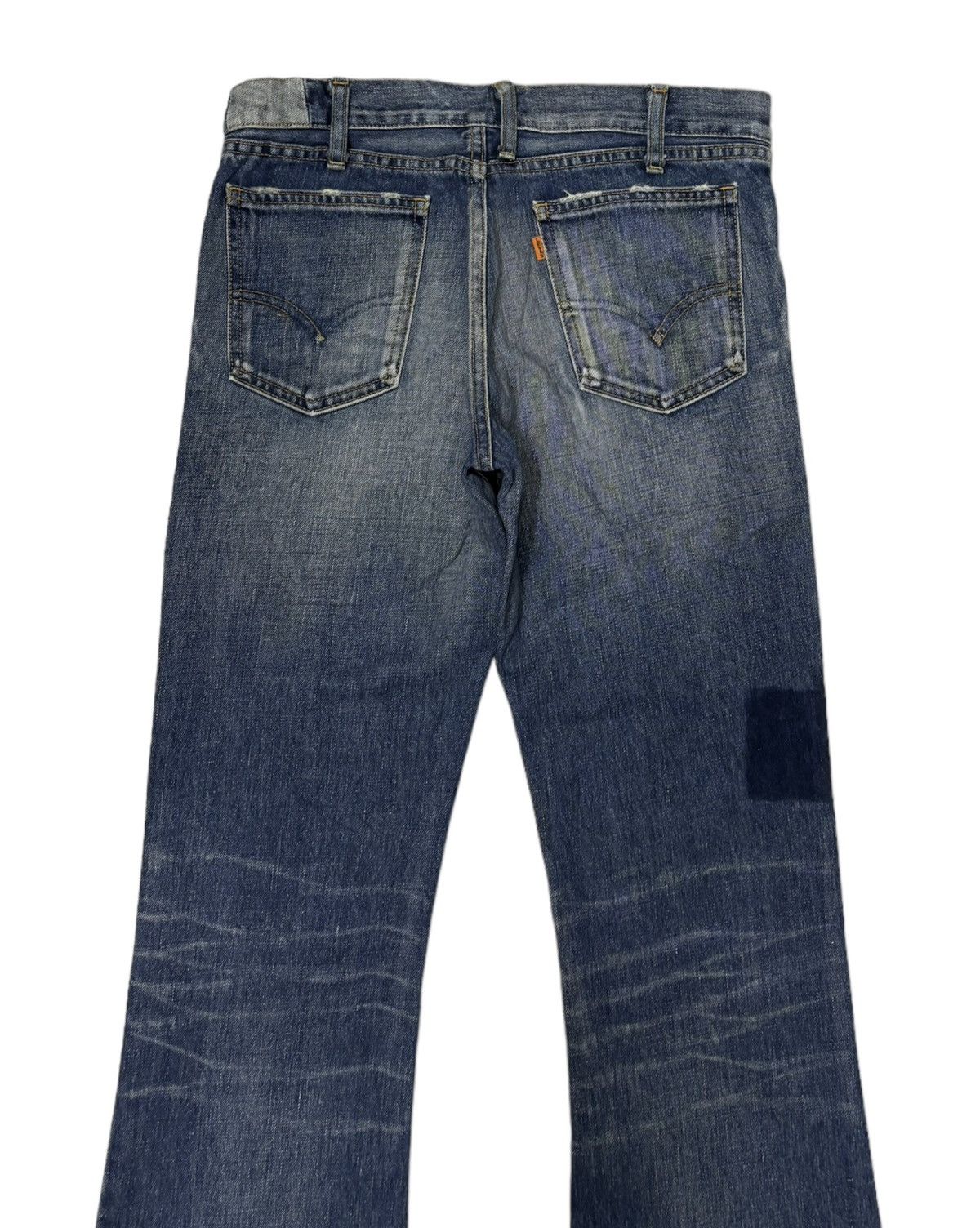 Levi's × Vintage 🔥Vintage Levis 646 Orange Tab Flare Jeans Distressed Denim Size US 32 / EU 48 - 7 Thumbnail