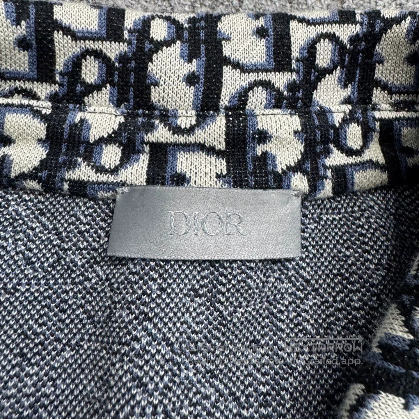 Dior Patterned Long-Sleeve Button-Up Shirt. Size US S / EU 44-46 / 1 - 3 Thumbnail