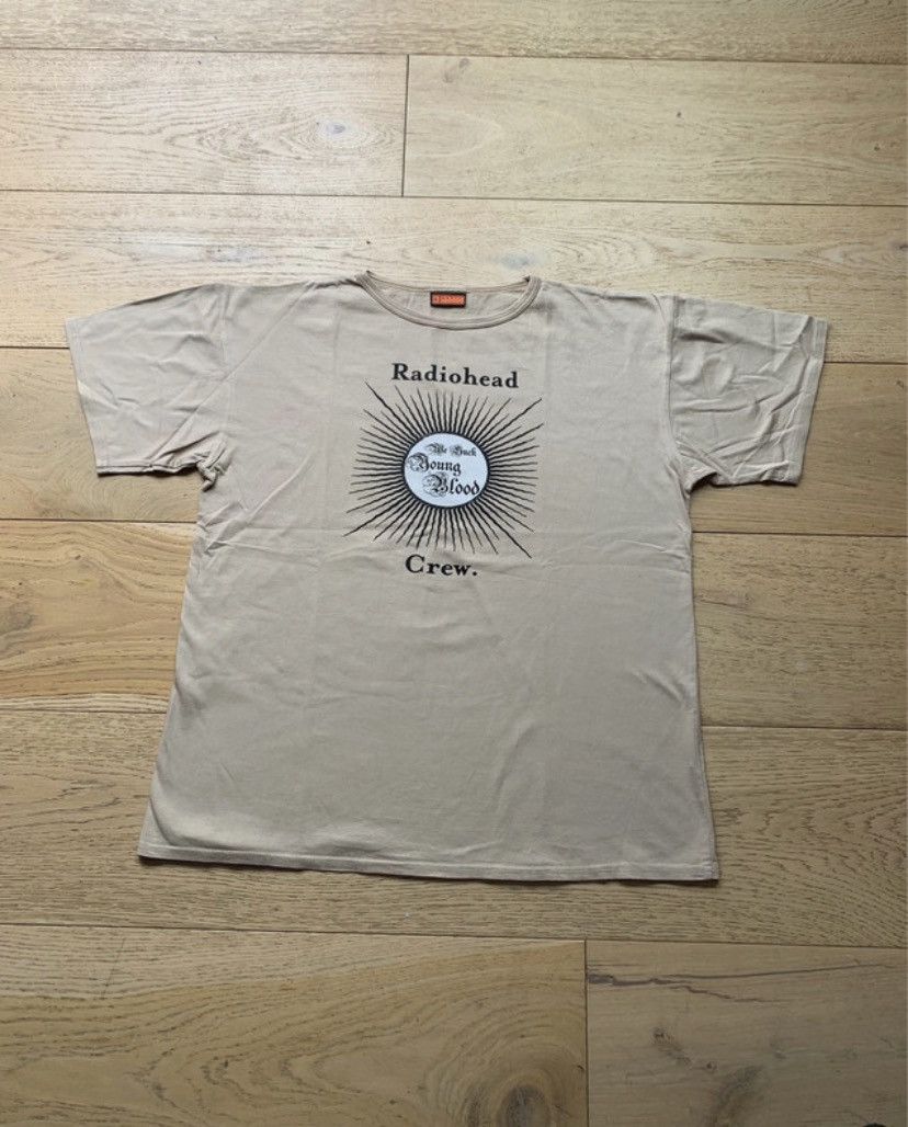 Band Tees Vintage radiohead crew band tee Size US XL / EU 56 / 4 - 2 Thumbnail