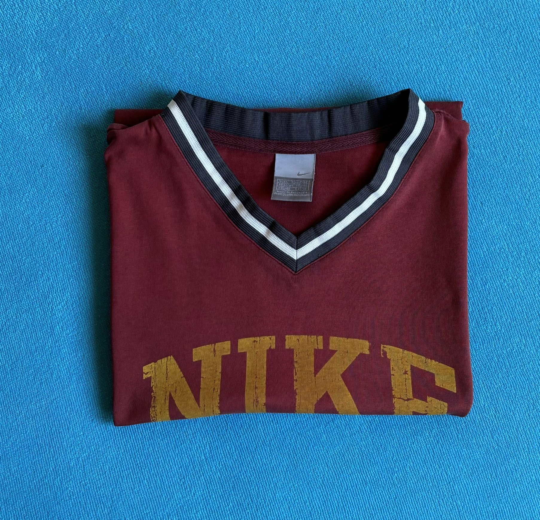 Nike × Vintage Nike MCMLXXII 72 Sleeveless Y2K Size. L Size US L / EU 52-54 / 3 - 18 Thumbnail