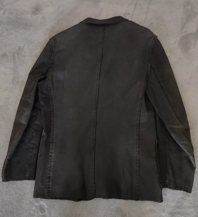 Comme des Garcons Comme des Garçons Leather Tear Show Coat 2505-Nextarrow Size US M / EU 48-50 / 2 - 4 Thumbnail