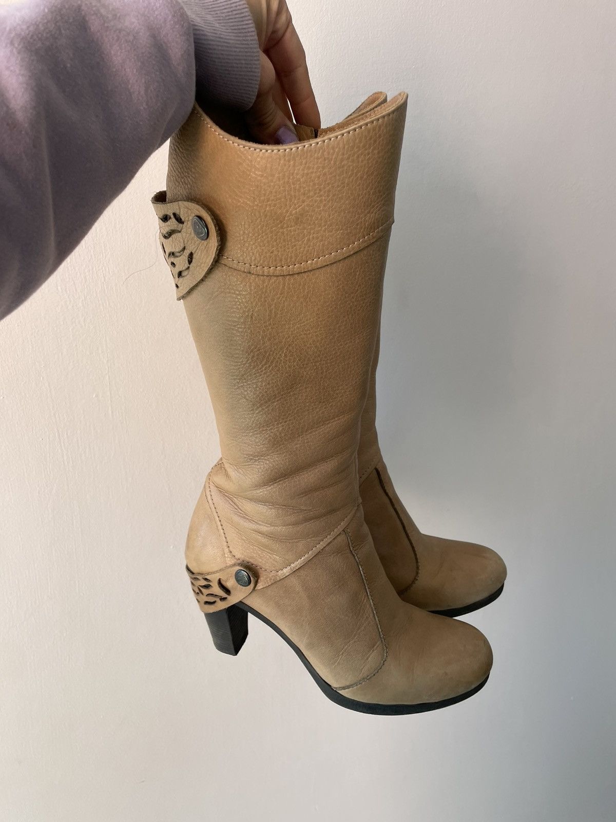 Vintage Vintage leather boots Size US 6 / IT 36 - 4 Thumbnail