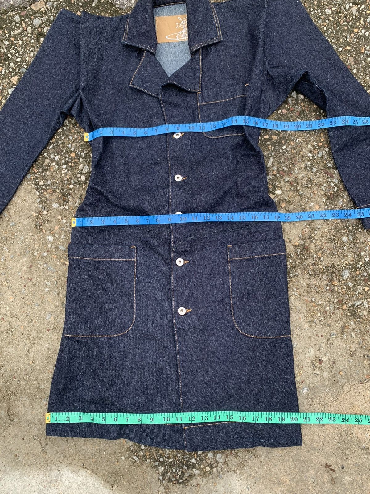 Vivienne Westwood VIVIENNE WESTWOOD DENIM JACKET RARE ITEM Size M / US 6-8 / IT 42-44 - 22 Thumbnail