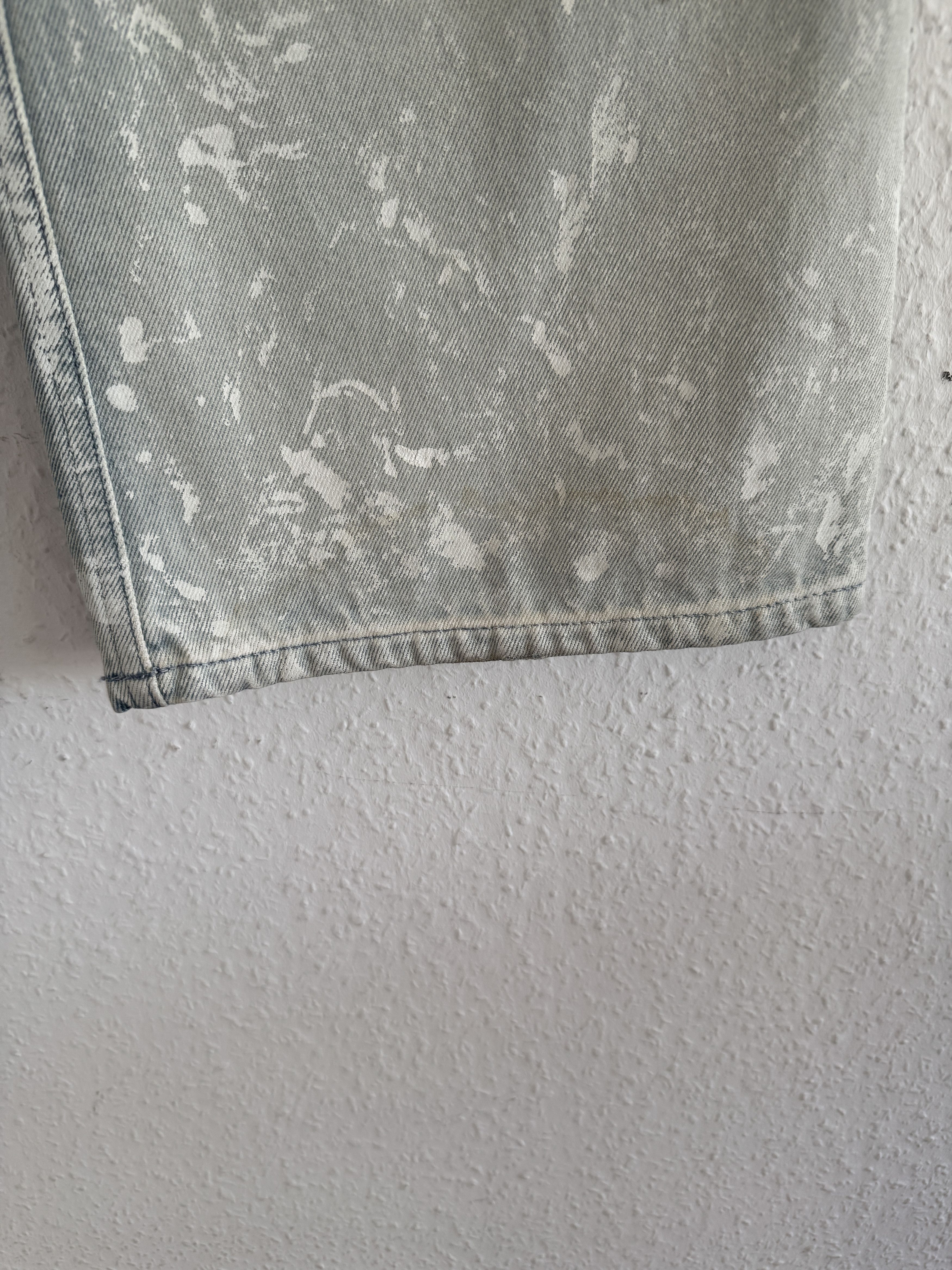 Off-White Paint-Splattered Degrade Denim Jeans Size US 34 / EU 50 - 14 Thumbnail