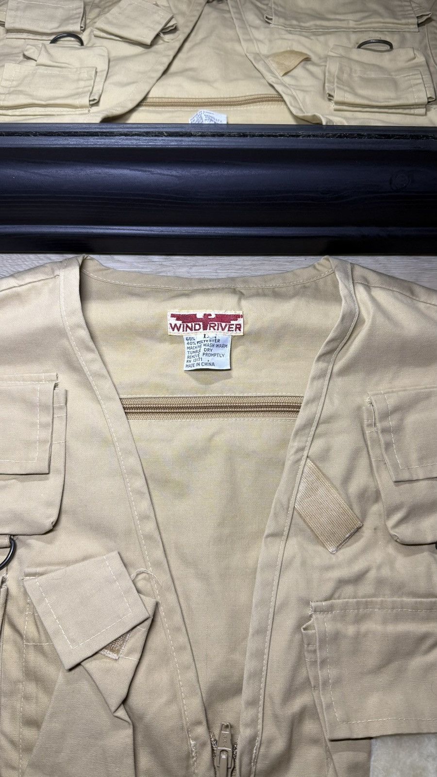 5.11 Vintage 1990s Wind River Fishing Tactical Vest Size US L / EU 52-54 / 3 - 6 Thumbnail