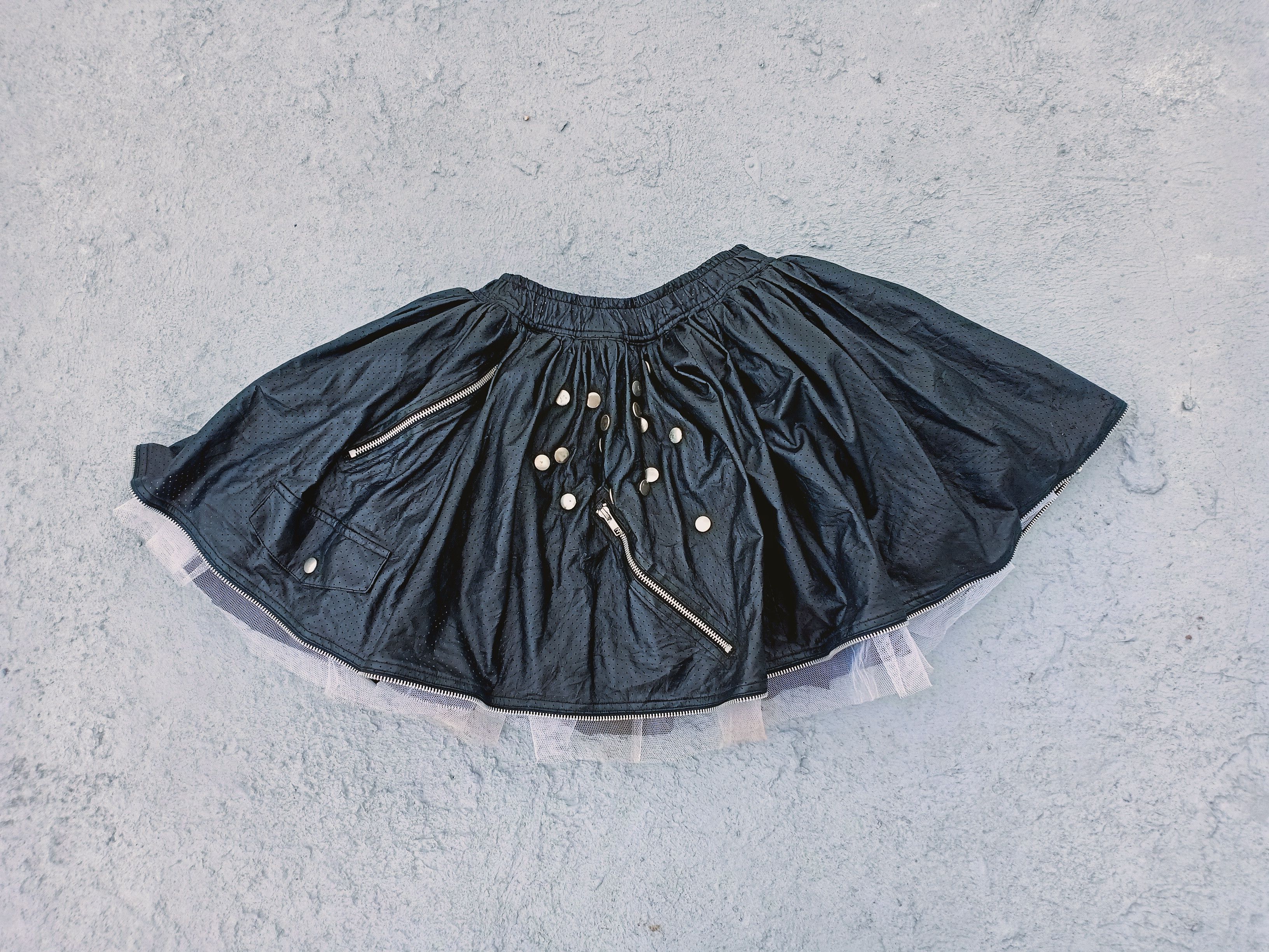 Vintage YAPONSKII punk skirt Size 30" / US 8 / IT 44 - 2 Thumbnail