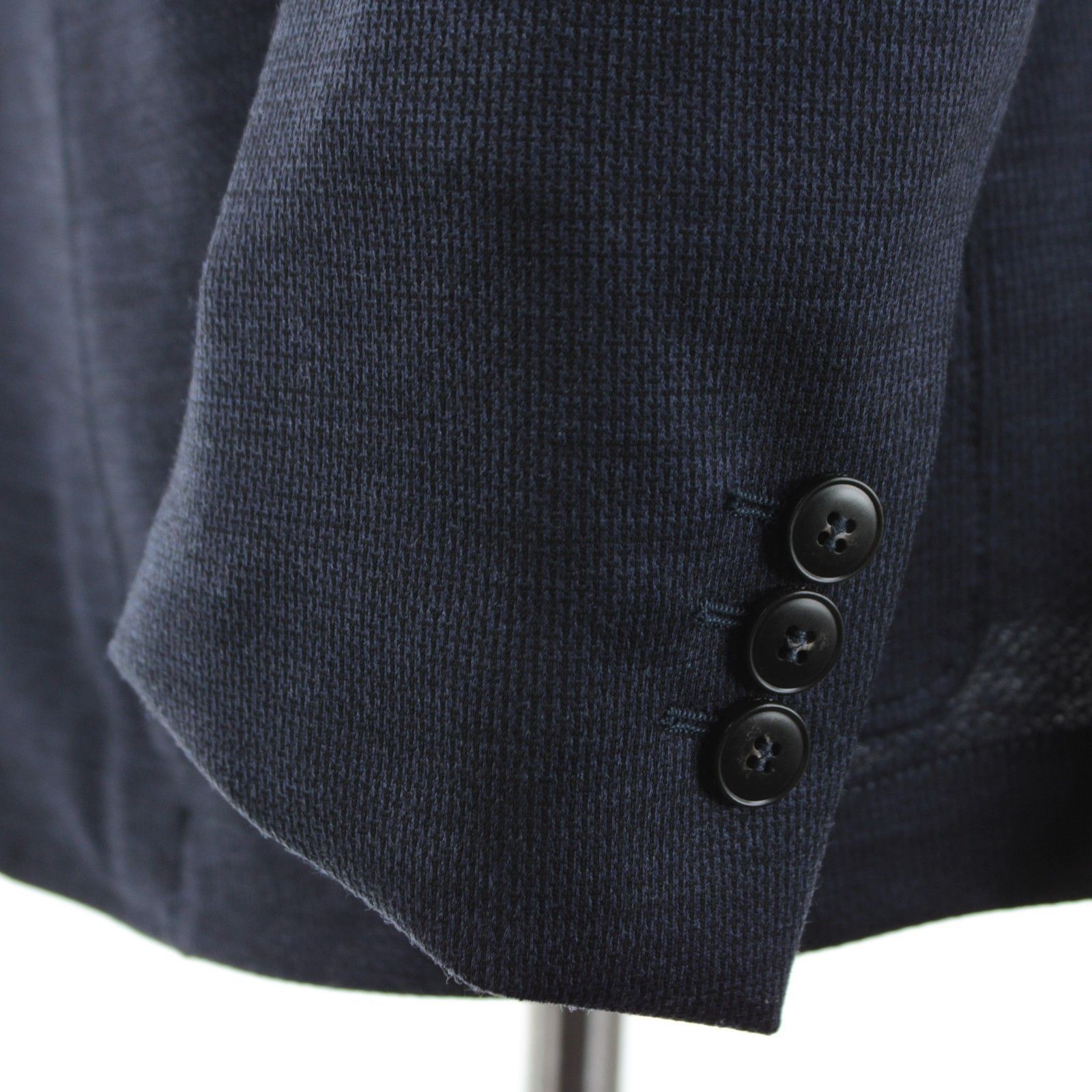 Canali Canali Sport Coat Size 44 Regular US in Blue Size 44R - 3 Thumbnail