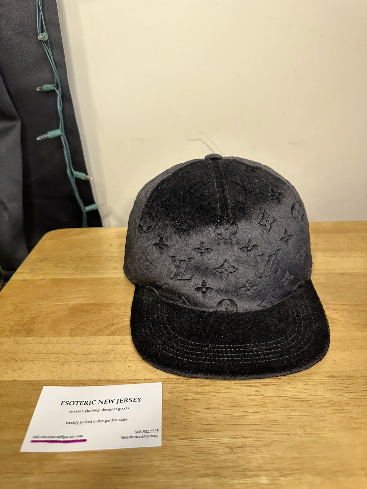 Louis Vuitton Louis Vuitton Monogram Denim MNG Bleached Cap