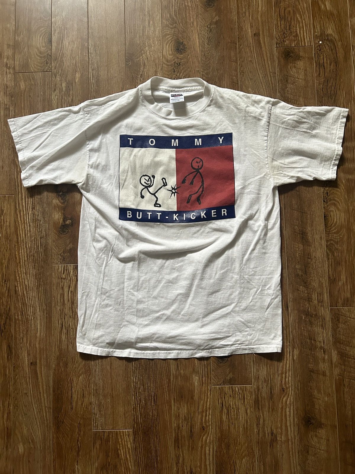 Tommy Hilfiger Vintage x Tommy Hilfiger Parody Tee Size US XL / EU 56 / 4 - 1 Preview