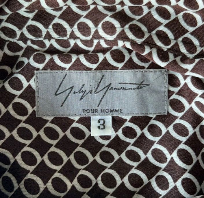 Yohji Yamamoto Yohji Yamamoto 10 aw Psychedelic Print Shirt 2412-Nextarrow Size US L / EU 52-54 / 3 - 4 Thumbnail
