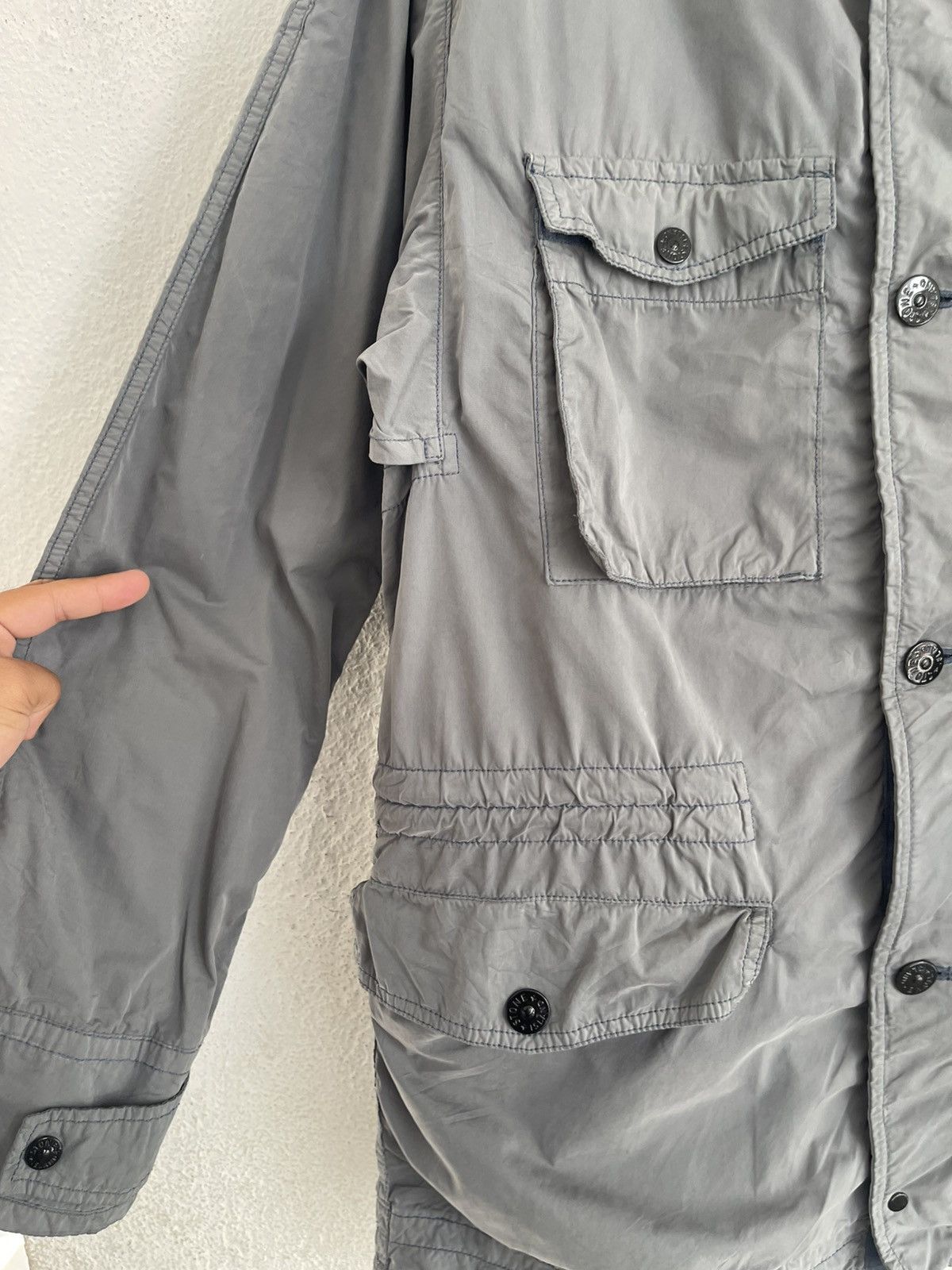 Stone Island Stone Island David Light-TC Multi Pocket Field Jacket Size US XL / EU 56 / 4 - 6 Thumbnail