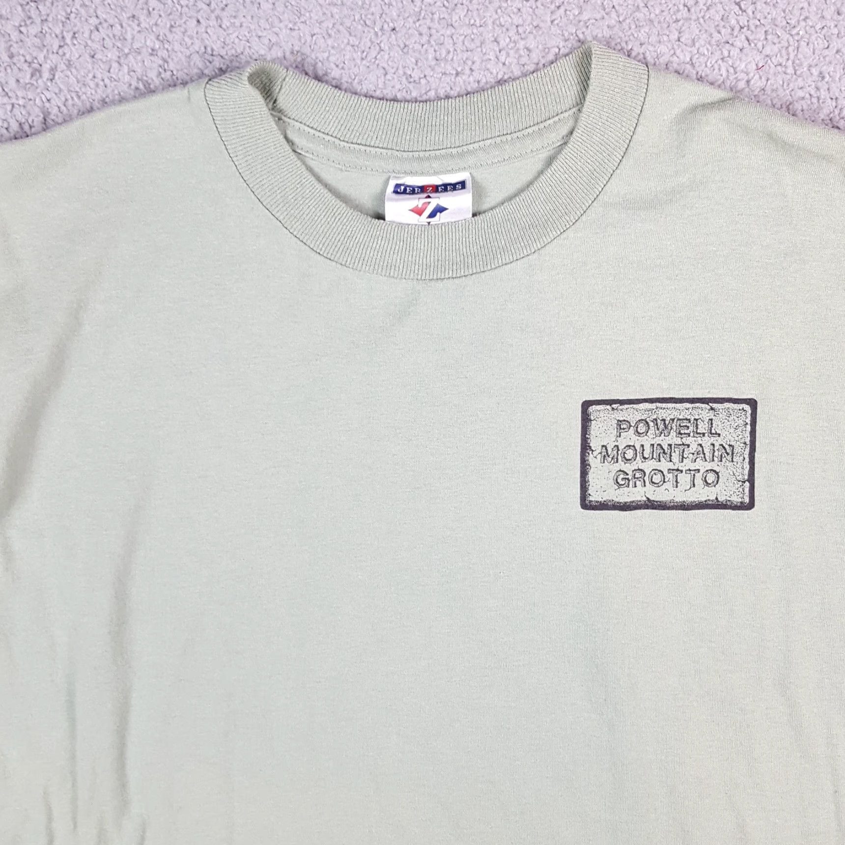 Jerzees Vintage Caving Cave Spelunking Men's Size Small Outdoor Hiking T Shirt Nature Size US S / EU 44-46 / 1 - 3 Thumbnail