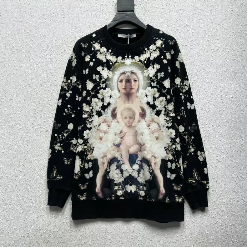 Givenchy Givenchy Madonna Starry Flower Hoodie Size XS Size US XS / EU 42 / 0 - 1 Thumbnail