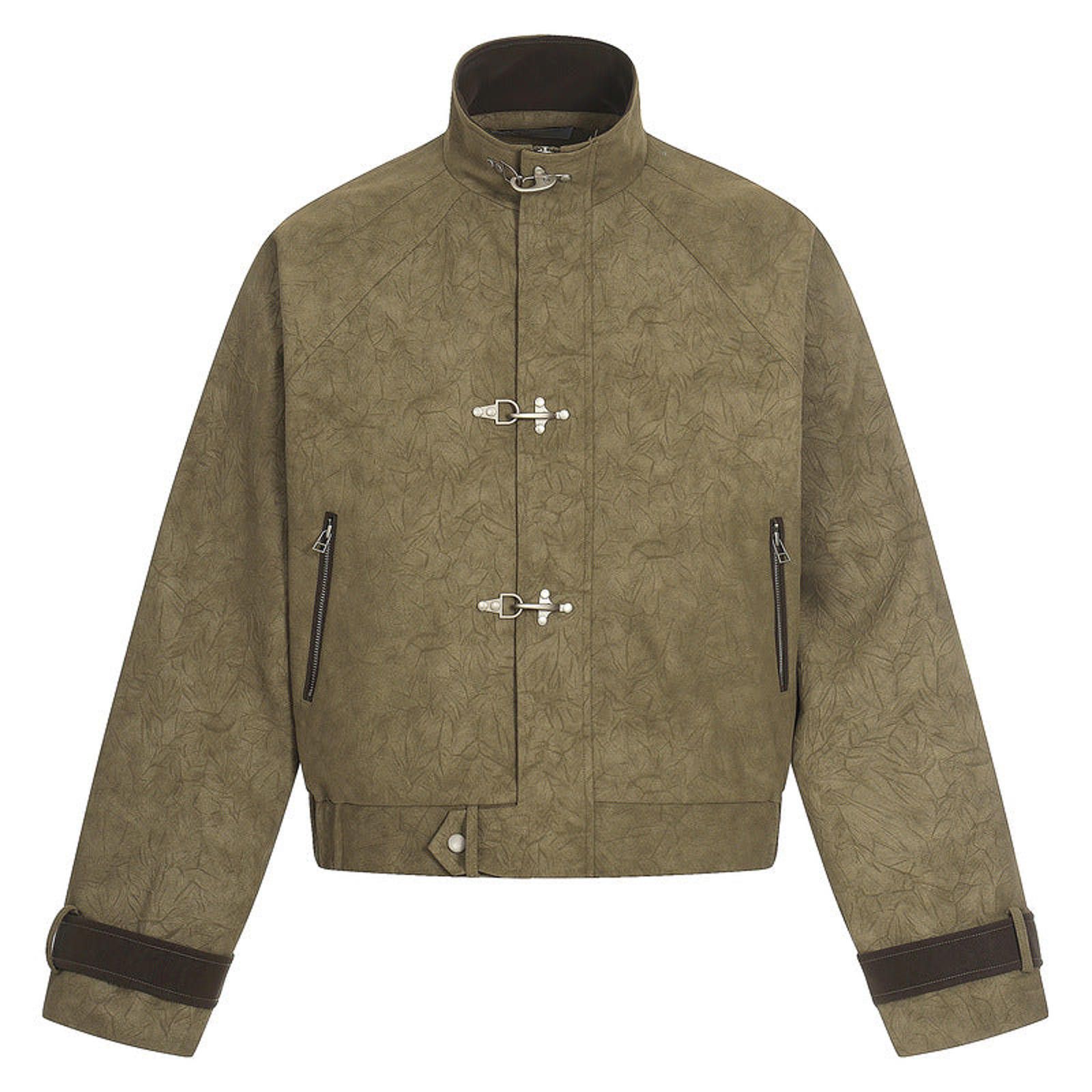 Japanese Brand Brown Fireman Clasp Jacket Size US M / EU 48-50 / 2 - 1 Thumbnail