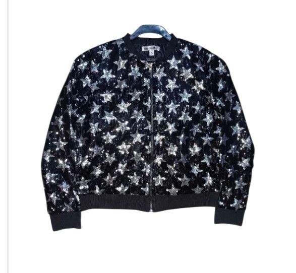 Other 2000's Japan bomber full of sparkling stars Size M / US 6-8 / IT 42-44 - 1 Thumbnail