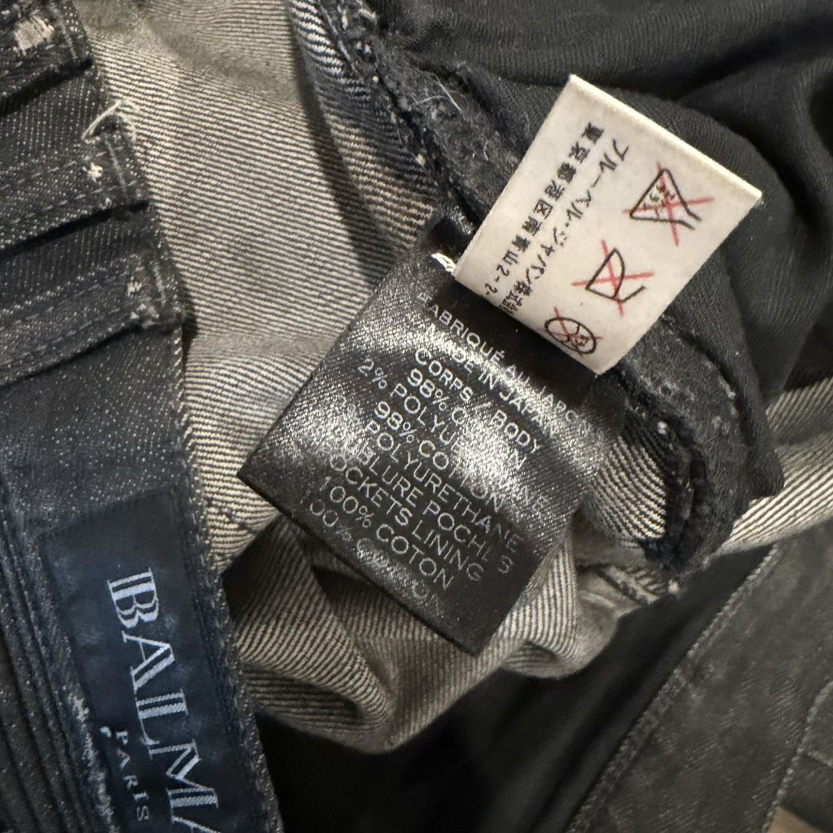 Balmain Balmain ripped biker denim Size US 30 / EU 46 - 11 Thumbnail