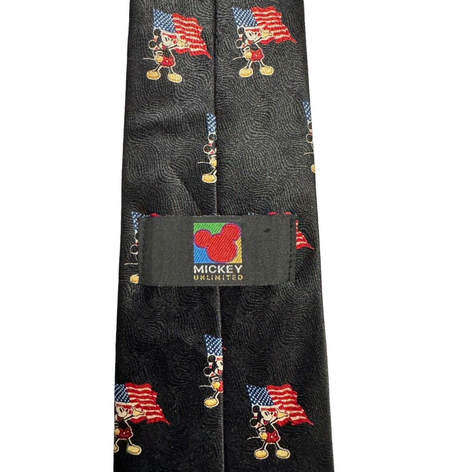 Disney Disney Mickey Unlimited Mickey Mouse American Flag Cartoon Size ONE SIZE - 4 Thumbnail