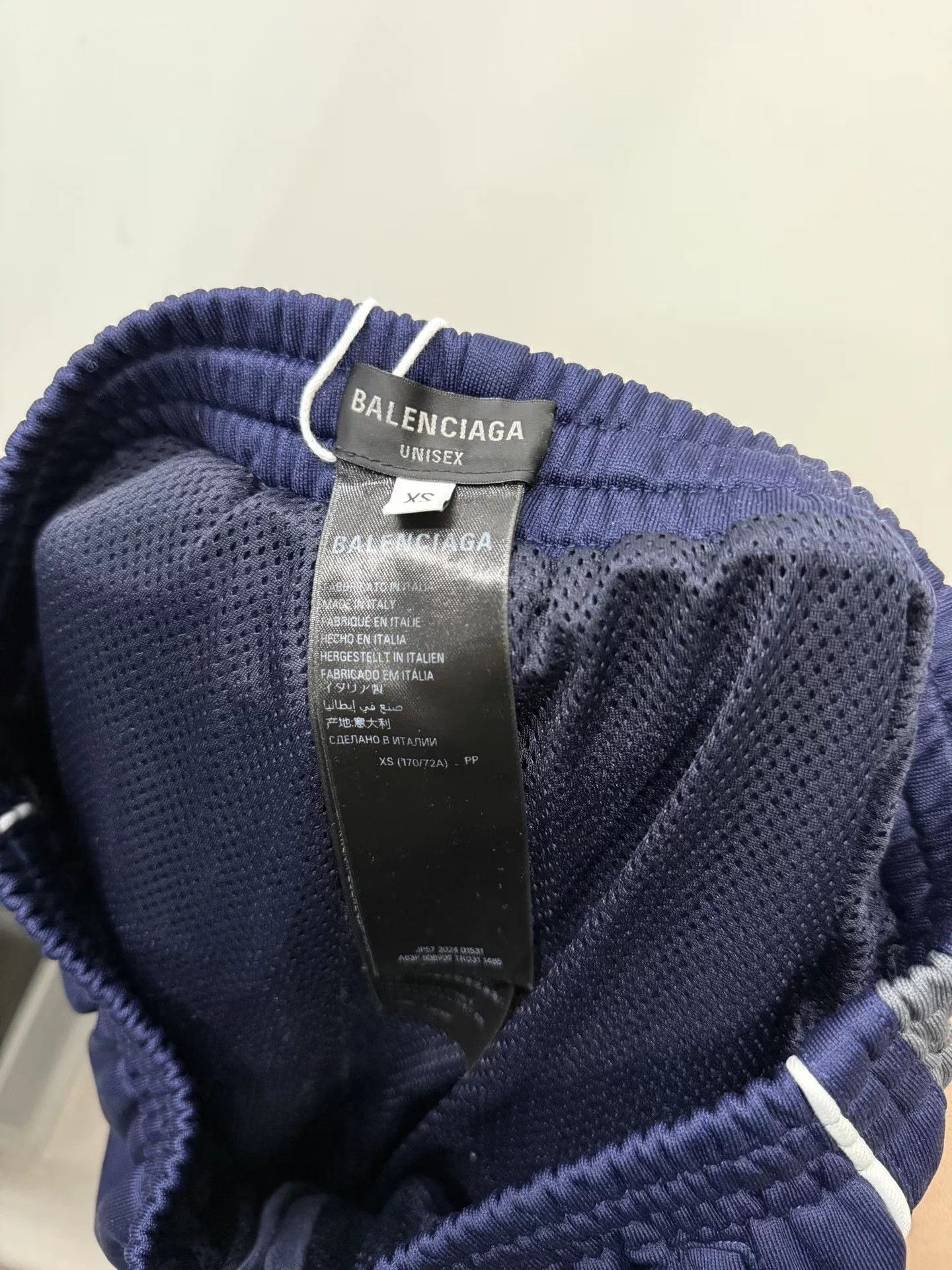 Balenciaga Balenciaga 2-Waist Gray-Blue Colorblock XS Pants New Size US 26 / EU 42 - 6 Thumbnail