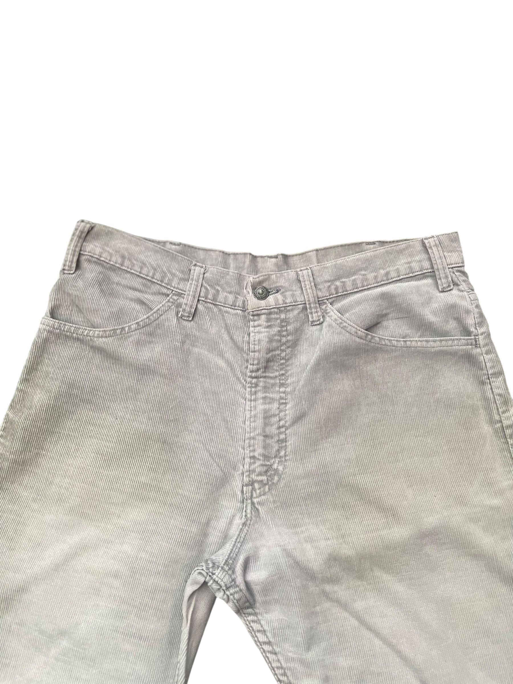 Levi's Vintage Levis Single R Coduroy Denim Size US 33 - 3 Thumbnail