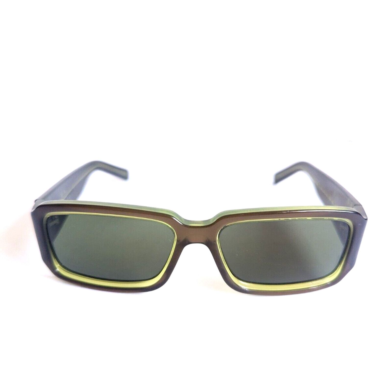Bottega Veneta Bottega Veneta Rectangular Sunglasses Brown Moss Green $520 Size ONE SIZE - 3 Thumbnail