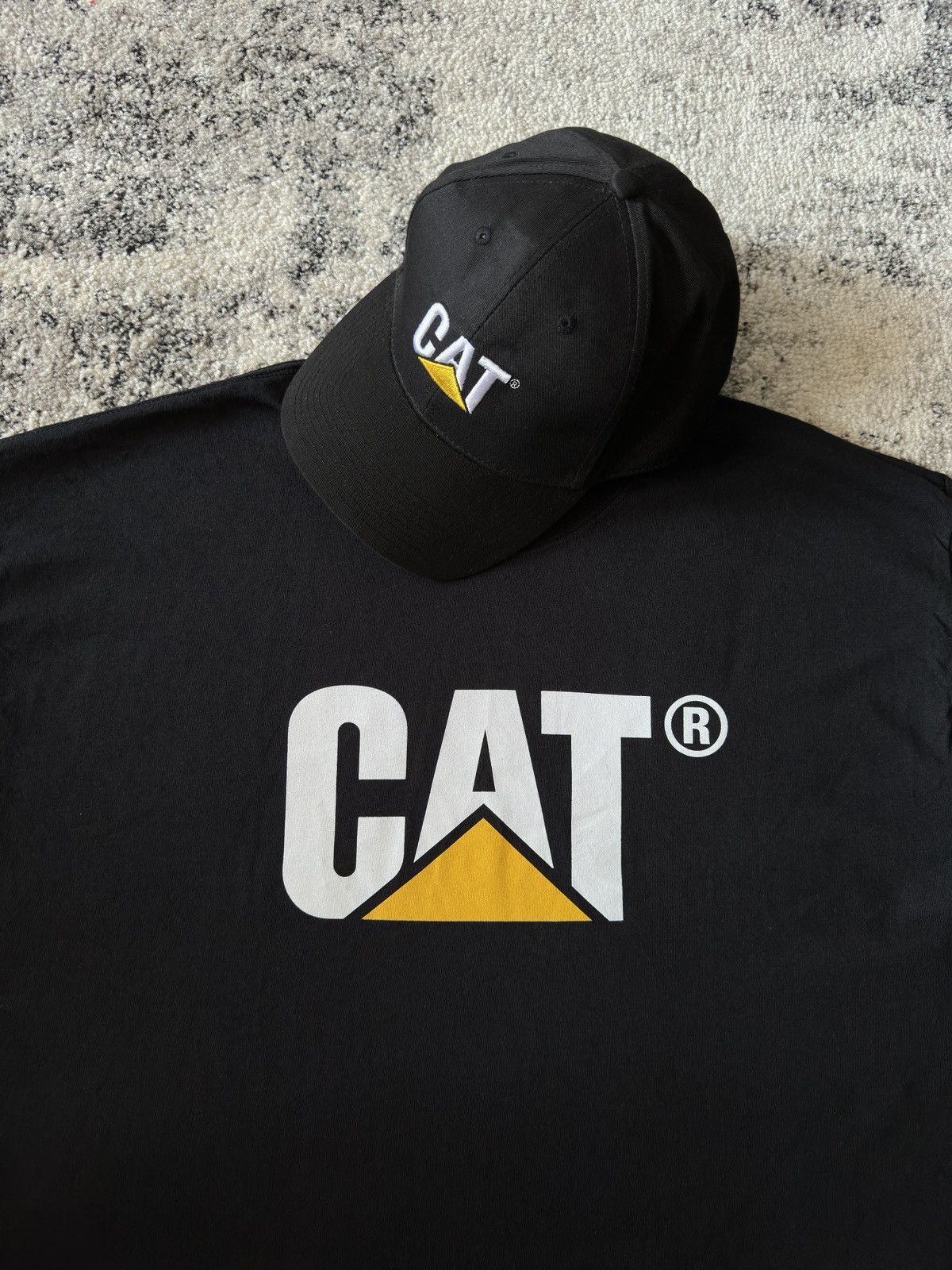 Caterpillar × Gildan CAT Caterpillar Gildan Streetwear Vintage WorkWear Size US XL / EU 56 / 4 - 5 Thumbnail