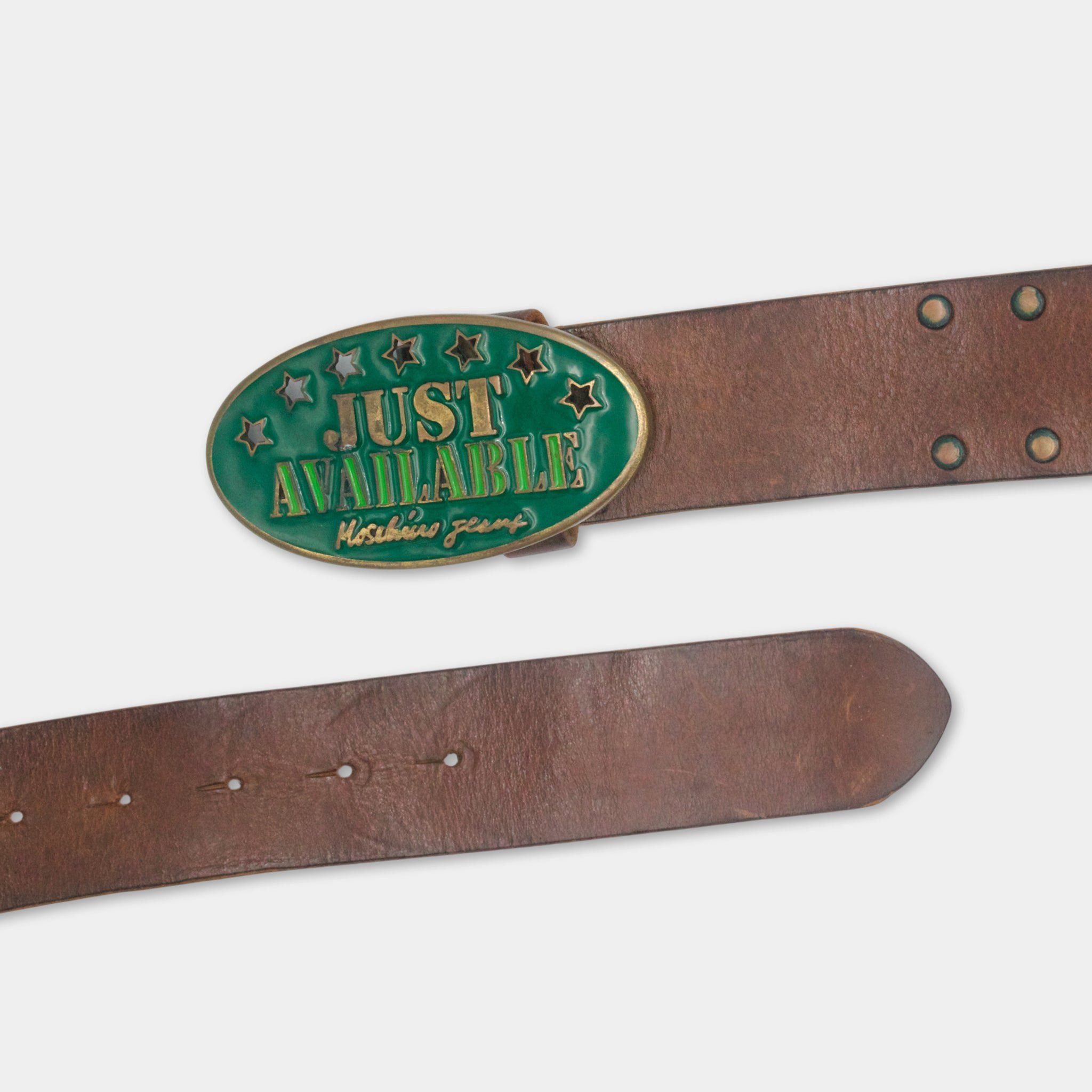 Moschino Moschino Just Available Buckle Belt Size ONE SIZE - 1 Thumbnail