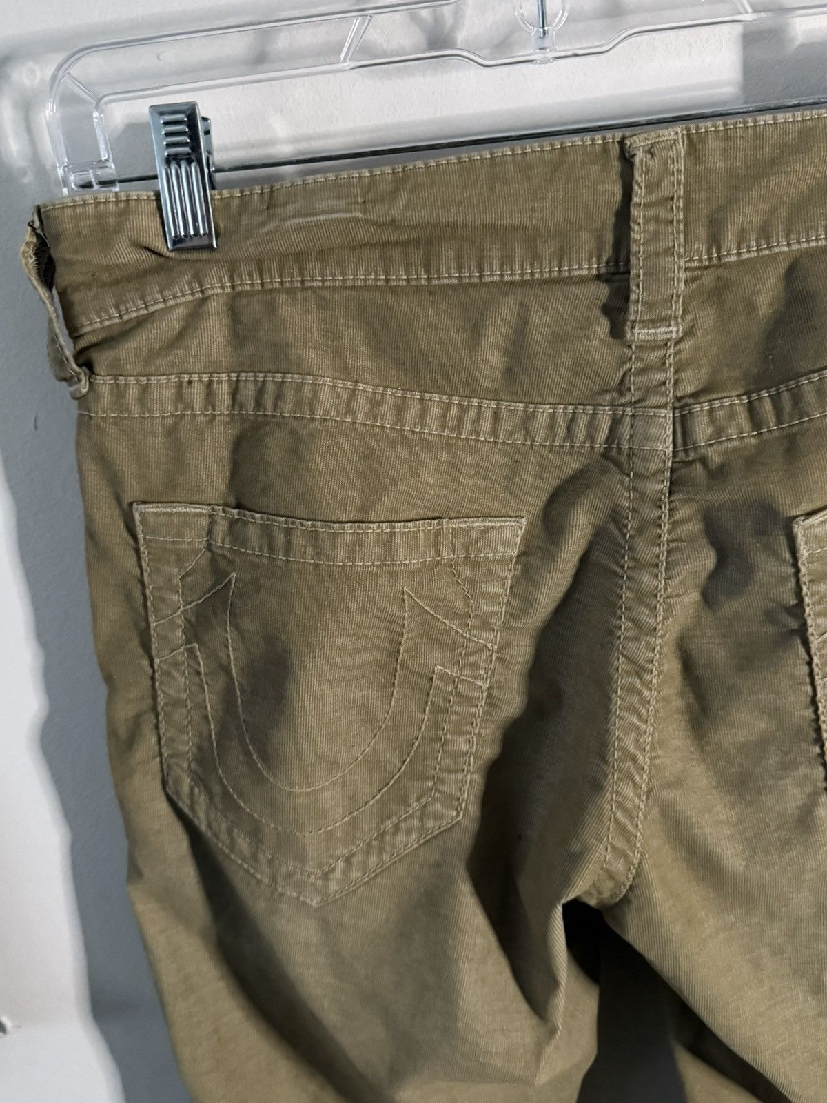True Religion TRUE RELIGION Corduroy Pants Beige Size US 32 / EU 48 - 8 Thumbnail