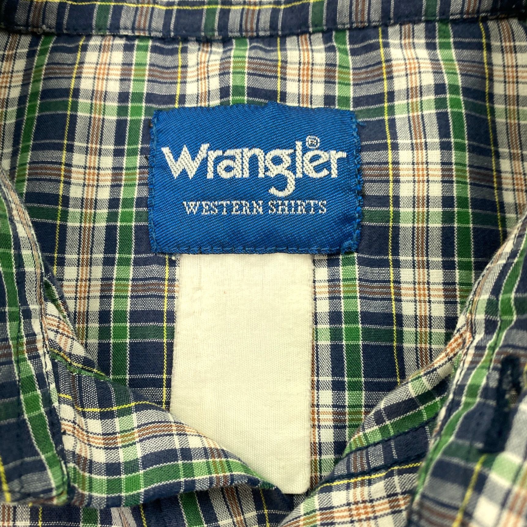 Wrangler VINTAGE Wrangler Western Shirt Mens 2XL Plaid Pearl Snap Lightweight Size US XXL / EU 58 / 5 - 7 Thumbnail