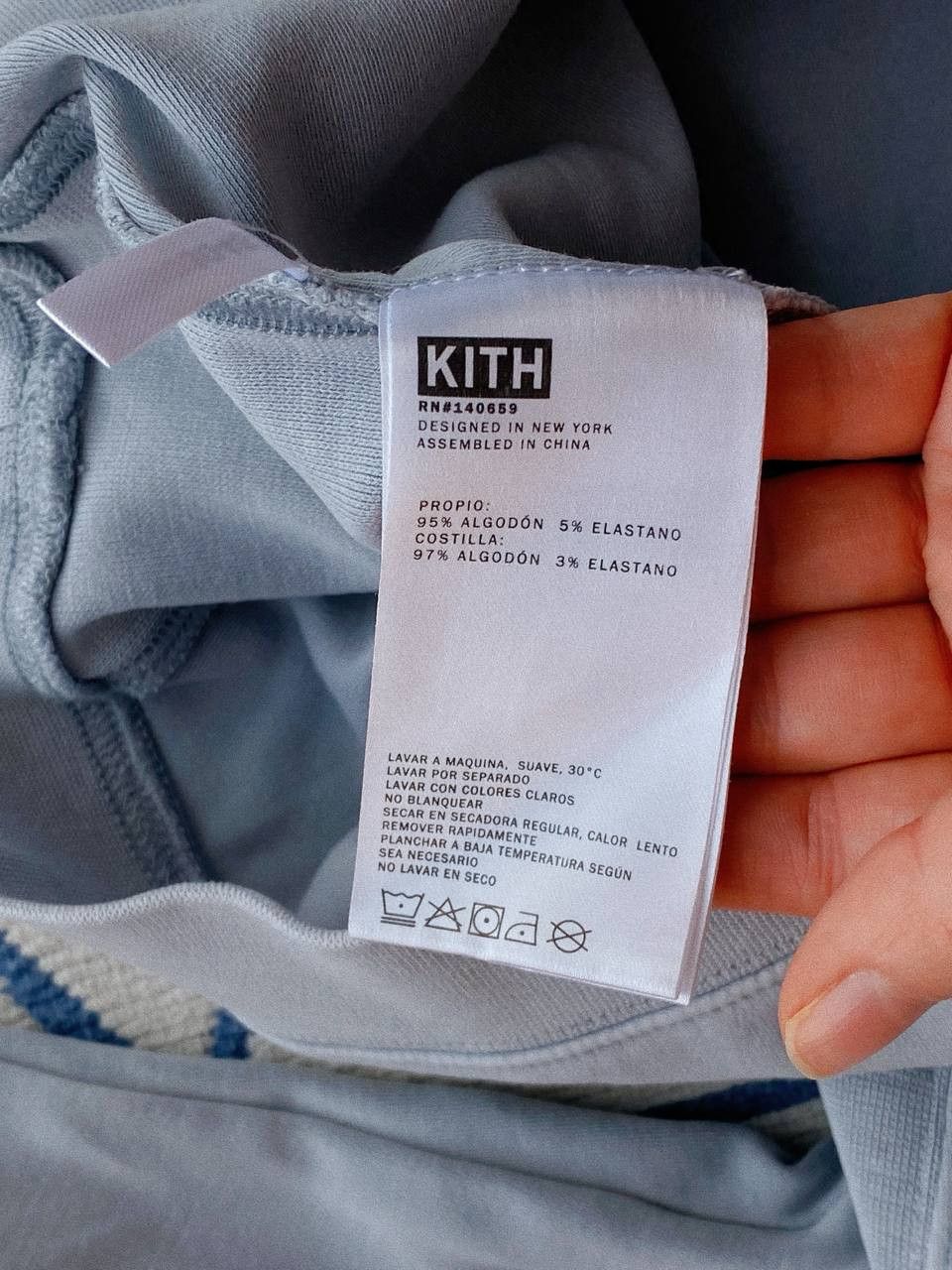 Kith Kith Sweatshirt Grey Blue Oversized Size US S / EU 44-46 / 1 - 13 Thumbnail