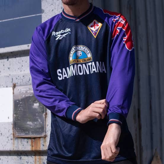 Diadora 🇮🇹 Fiorentina​ Training​ 1995-1996​ Size US M / EU 48-50 / 2 - 8 Thumbnail