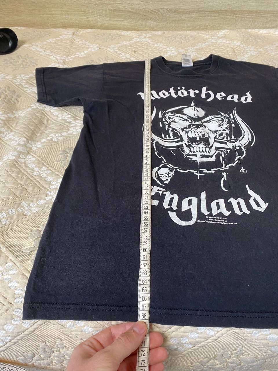 Band Tees 🔥 Motorhead England 2010 Vintage Rare Logo T Shirt Faded Y2K Size US M / EU 48-50 / 2 - 14 Thumbnail