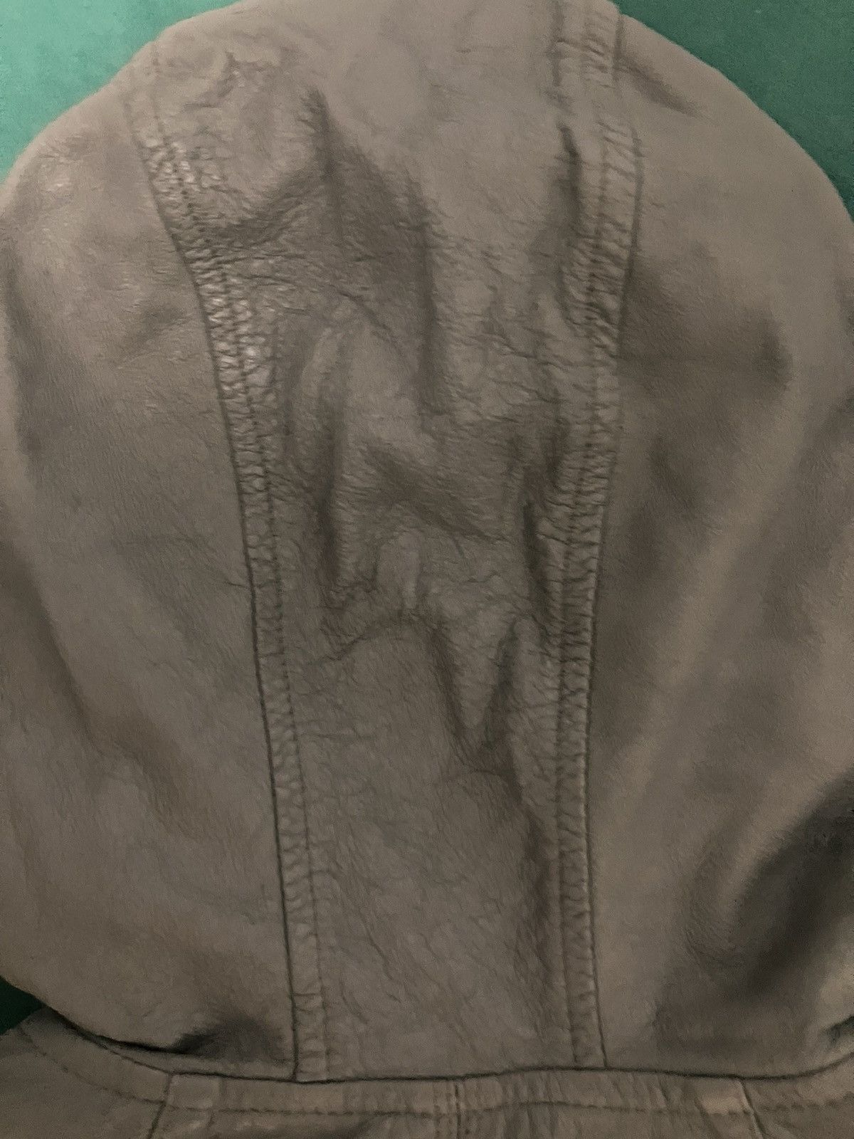 Rick Owens Dust leather Olmar+Mirta hoodie jacket Size US XS / EU 42 / 0 - 13 Thumbnail