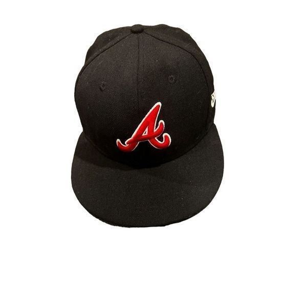 New Era Atlanta Braves wool baseball cap Hat Size ONE SIZE - 6 Thumbnail