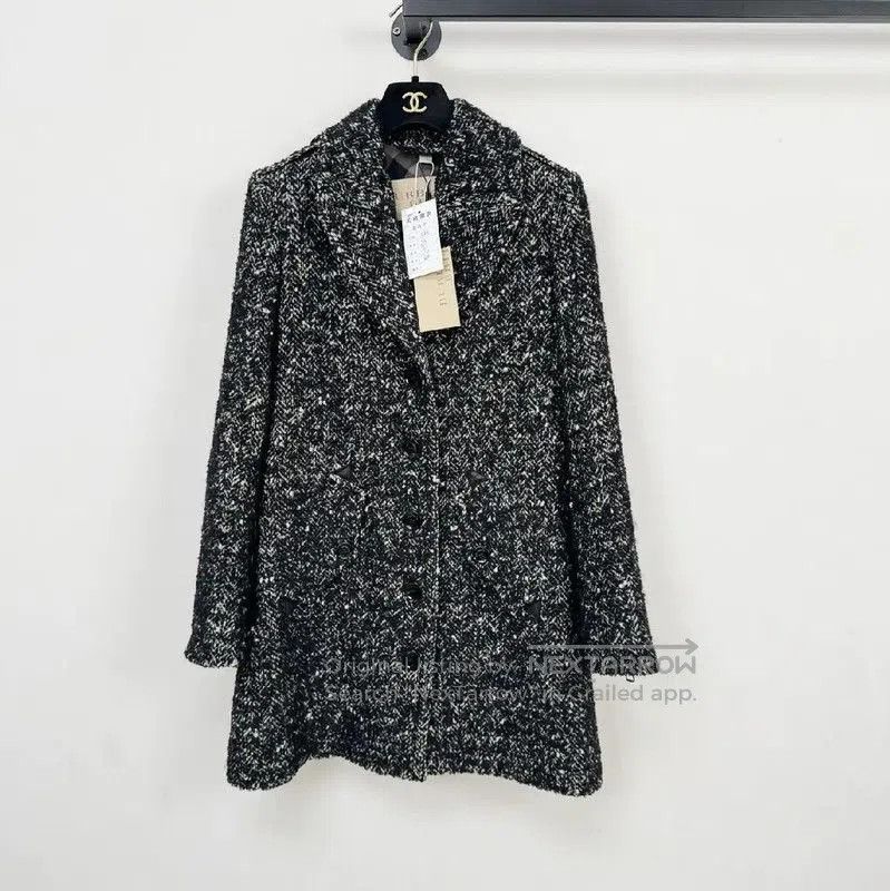 Burberry Burberry Women’s Gray Wool Coat. Size S / US 4 / IT 40 - 1 Thumbnail