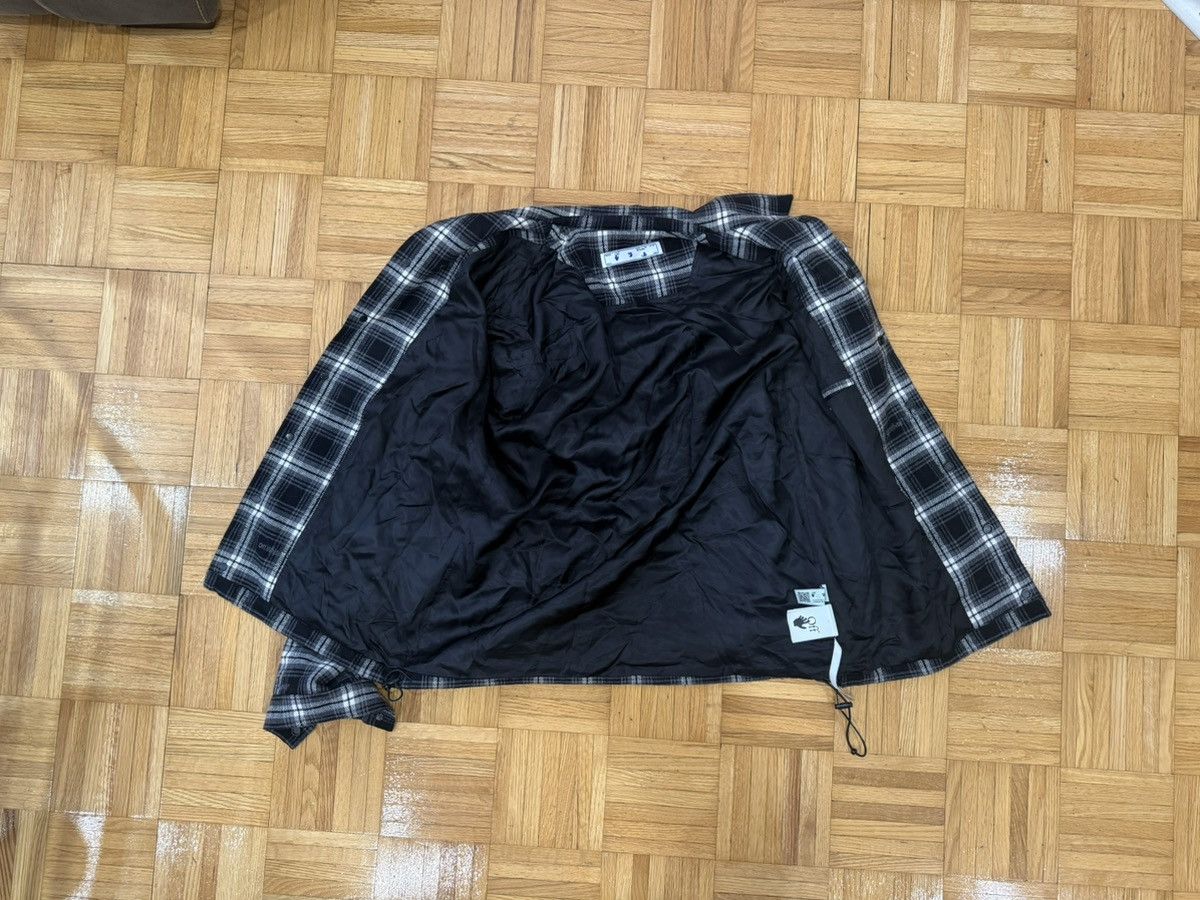 Off-White Off-White Stencil Plaid Overshirt Size US XL / EU 56 / 4 - 3 Thumbnail
