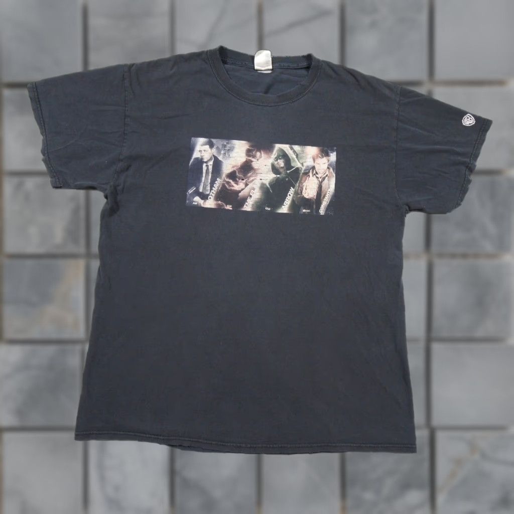 Vintage VINTAGE DC Comics Shirt Mens XL Black Faded Gotham The Flash Tee 90s Graphic Print Mens XL Black dccomics shirt Size US XL / EU 56 / 4 - 1 Thumbnail