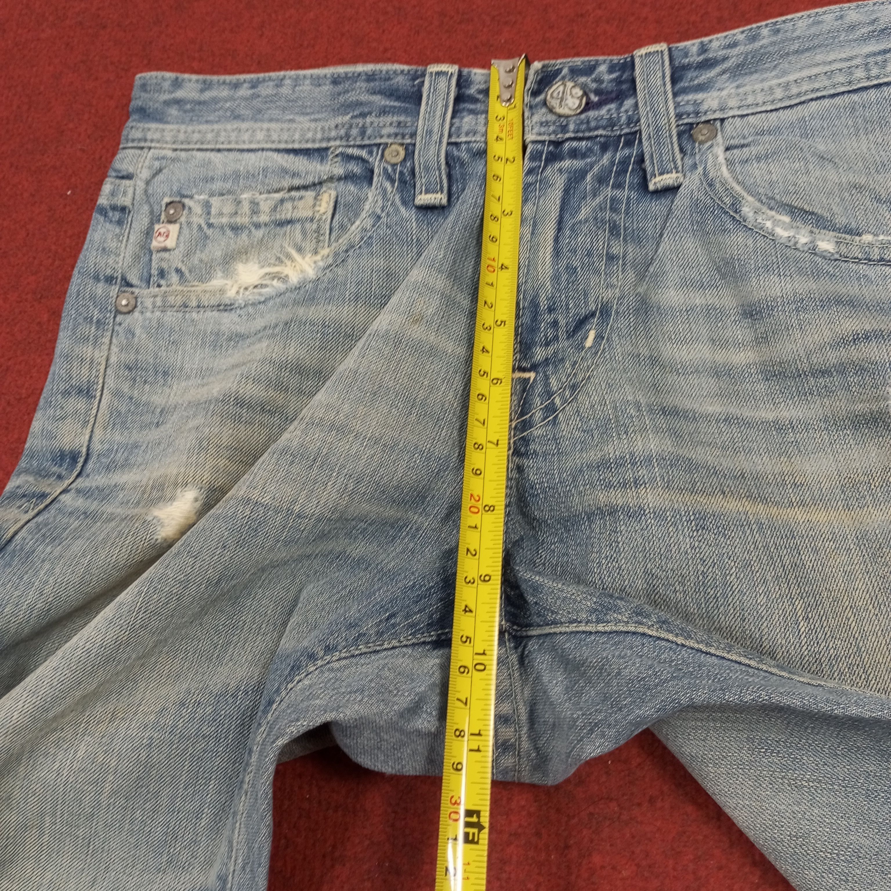 AG Adriano Goldschmied × Vintage Adriano Goldschmied Fashion Streetwear Style Jeans Size US 30 / EU 46 - 8 Thumbnail