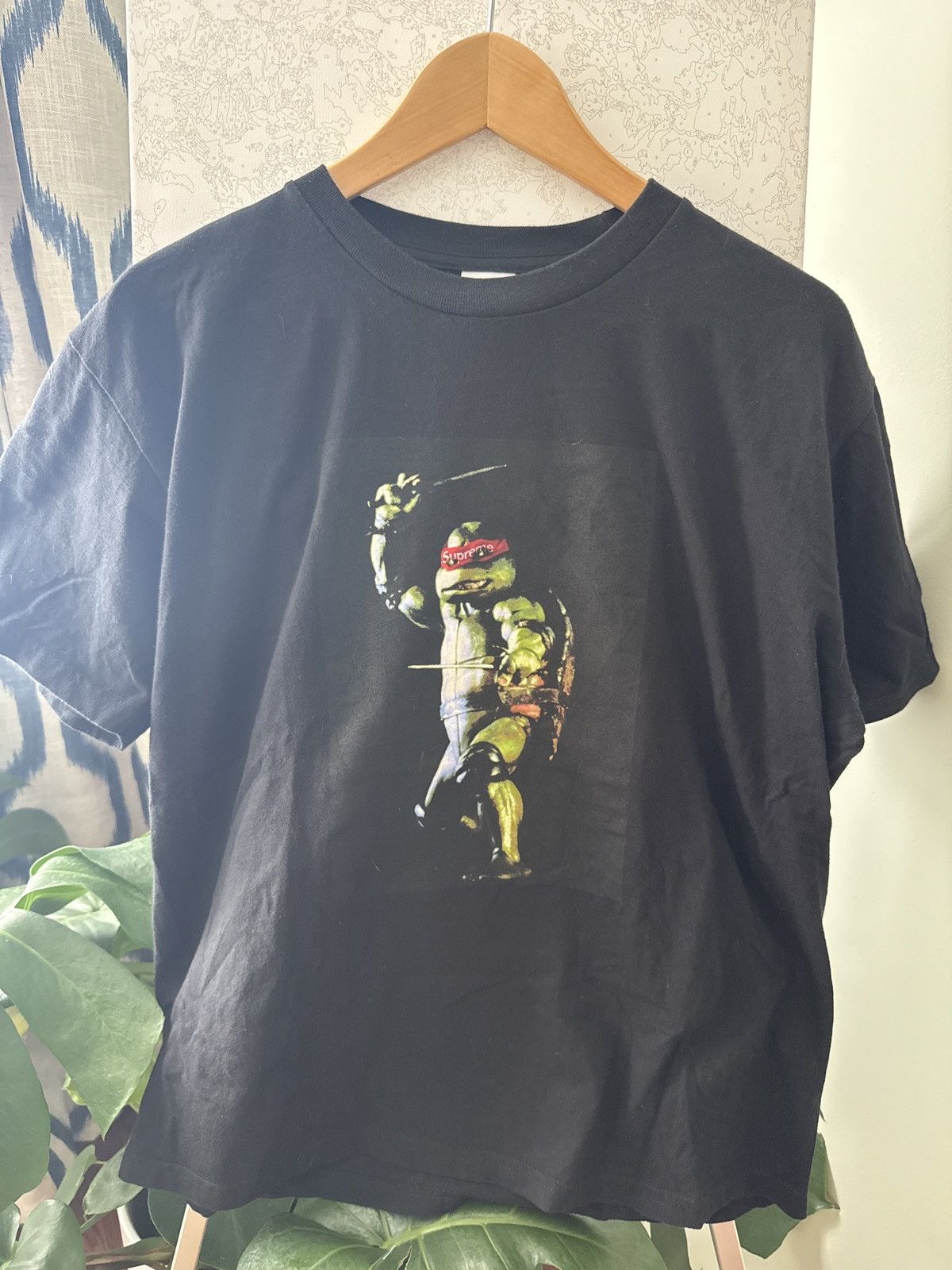Supreme Supreme Raphael Tee SS21 in Black Size M Size US M / EU 48-50 / 2 - 1 Thumbnail