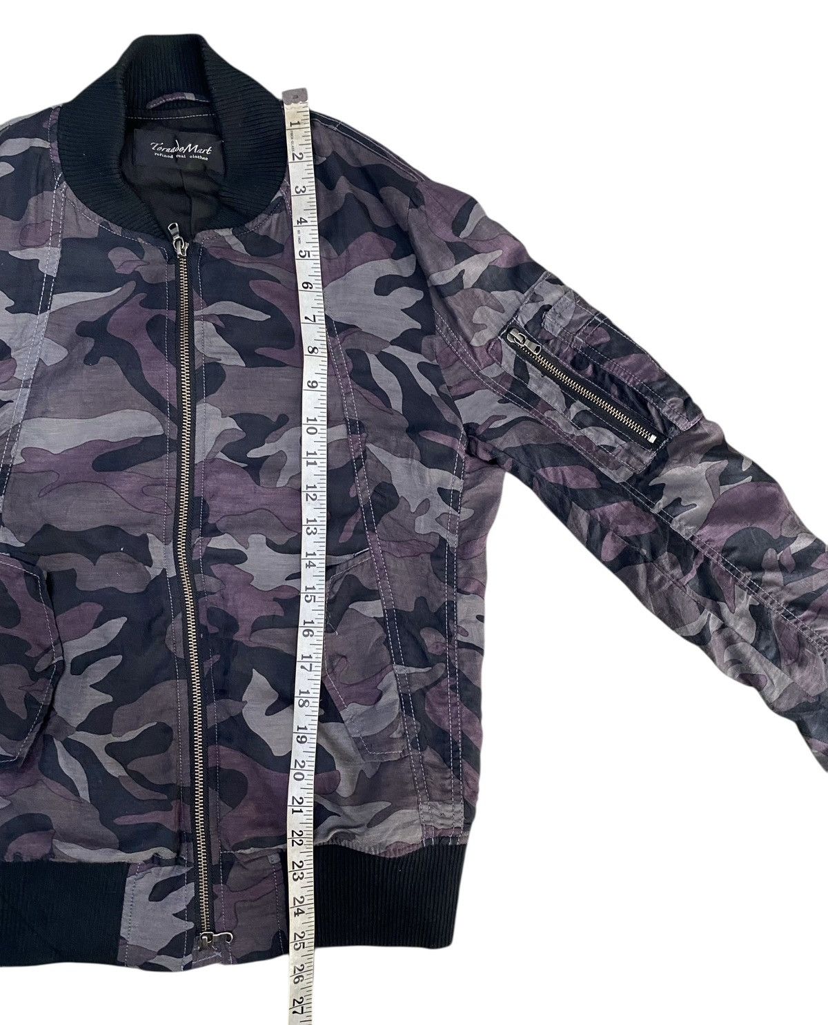 Tornado Mart Rare TORNADO MART Bomber Camo Jacket Size US M / EU 48-50 / 2 - 20 Thumbnail