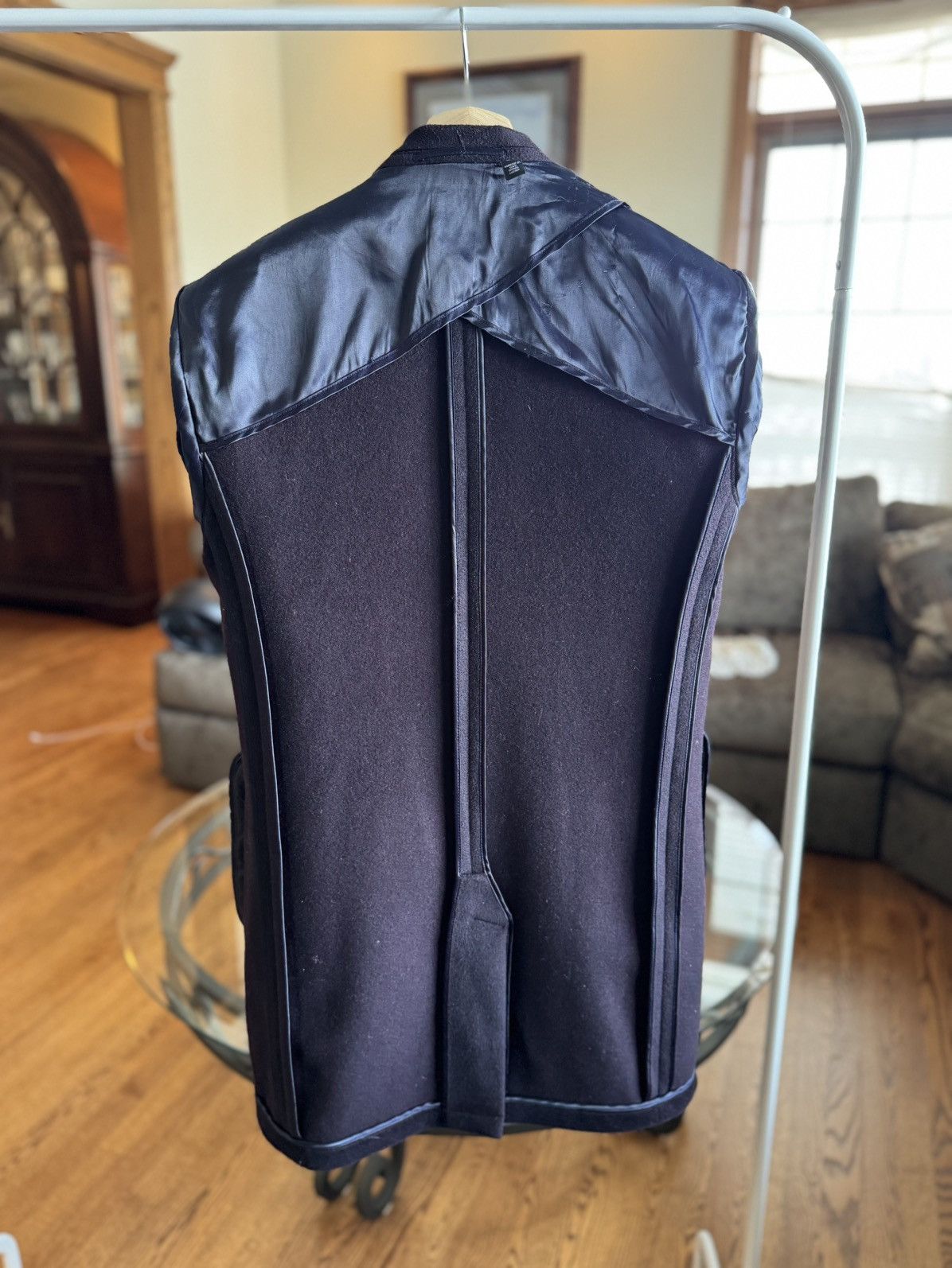 Jack Victor Jack Victor Deep Purple Wool Overcoat Size US S / EU 44-46 / 1 - 4 Thumbnail