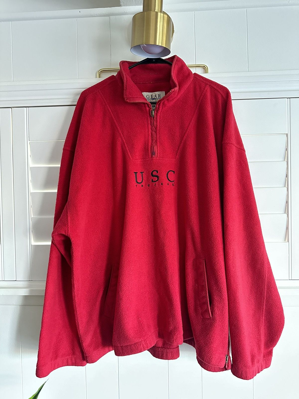 Usc top sherpa pullover