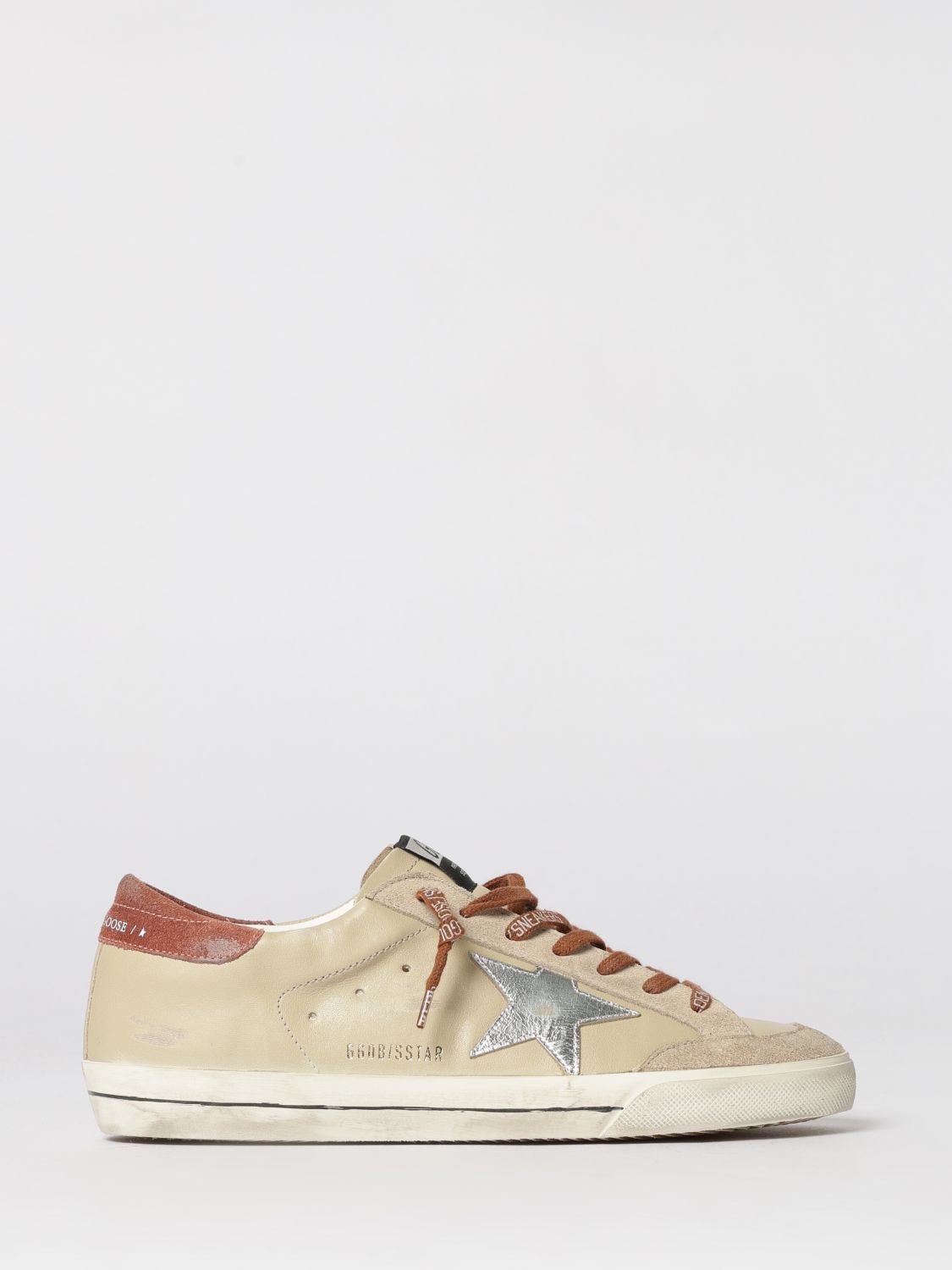 Golden Goose Golden Goose Sneakers Men Beige Size US 12 / EU 45 - 1 Thumbnail