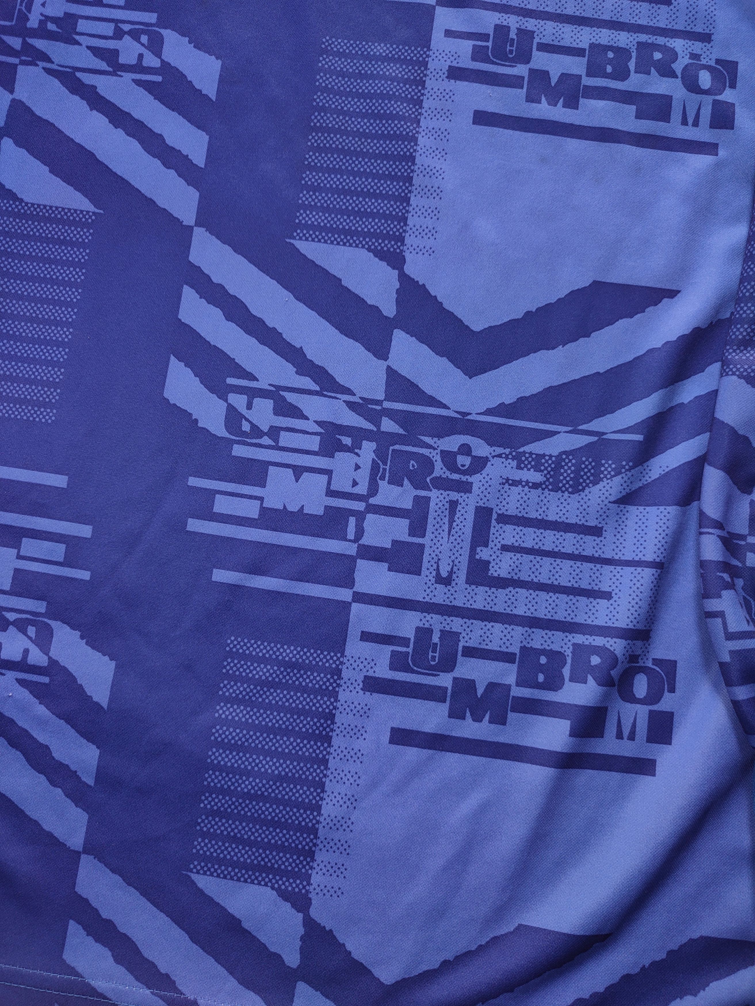 Umbro × Vintage Vintage Umbro Monogram Jersey Shirt Size US XL / EU 56 / 4 - 9 Thumbnail